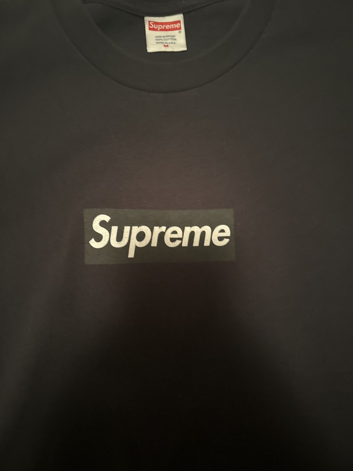 Supreme Supreme Black Box Logo Long sleeve | Grailed