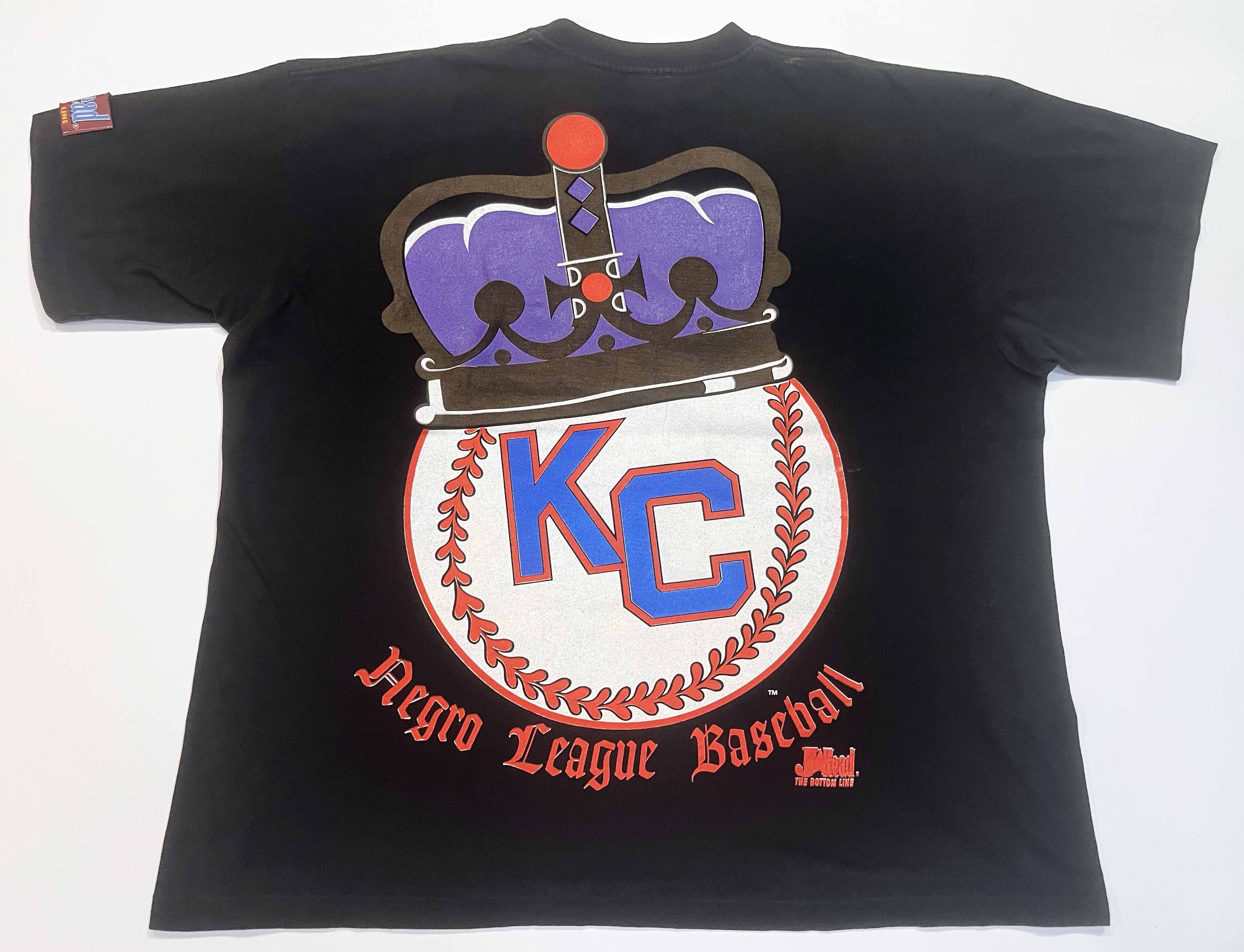 Authentic Negro Leagues × Vintage Vintage J-Head Kansas City Monarchs Negro League T-Shirt Size US XXL / EU 58 / 5 - 4 Thumbnail