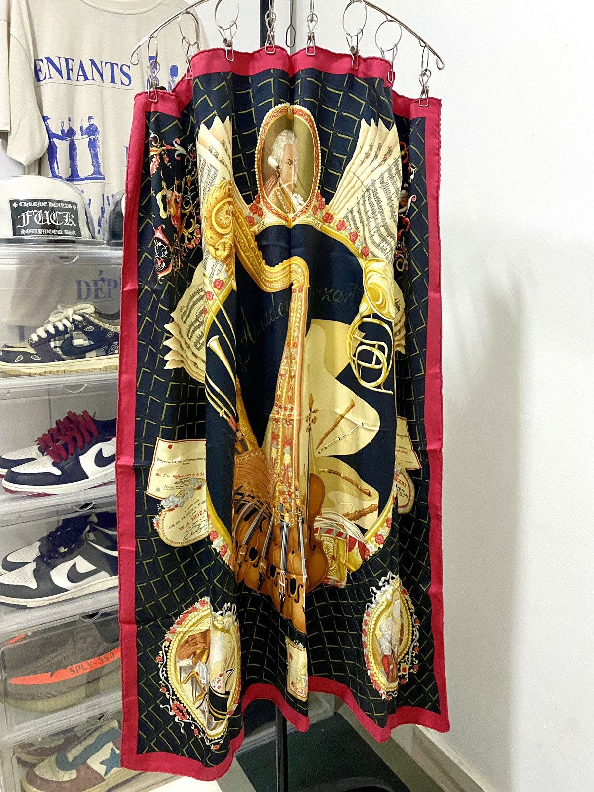 Hermes HERMES Petit Carre Scarf 