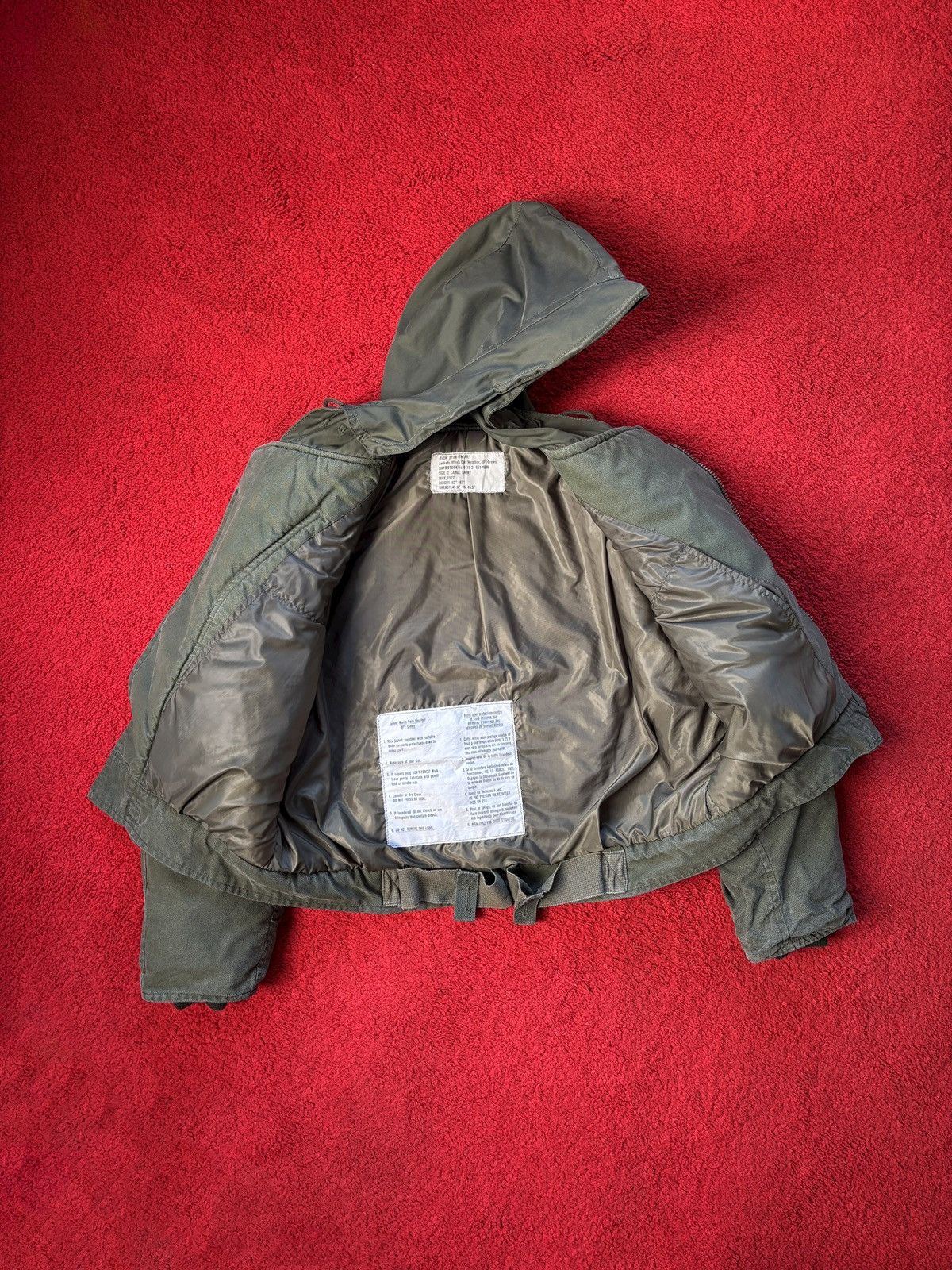 Vintage RARE Vintage Canadian Military Bomber Size US M / EU 48-50 / 2 - 2 Thumbnail