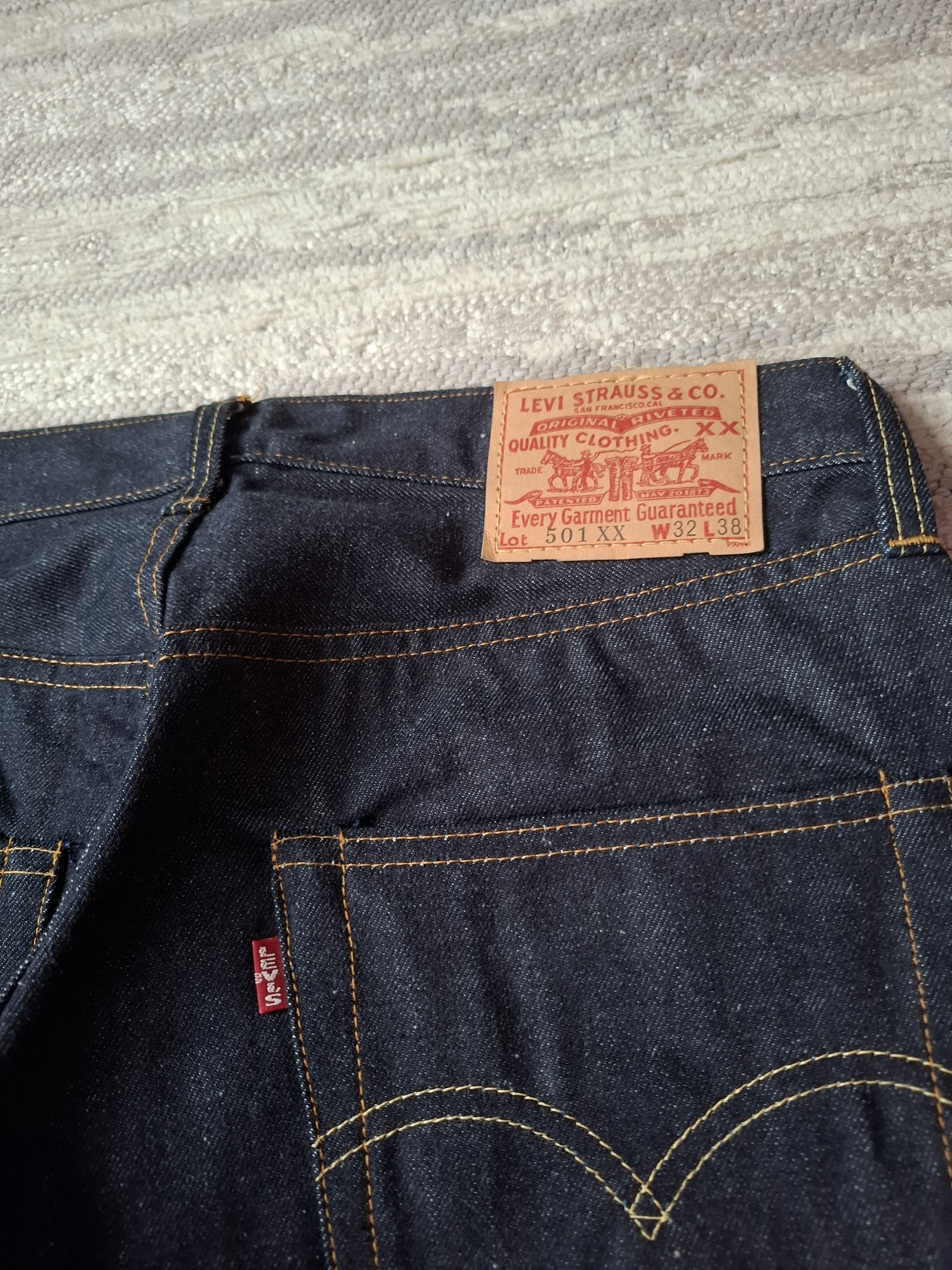 Levi's Vintage Clothing 1955 501XX W32 L38 LVC Valencia St.