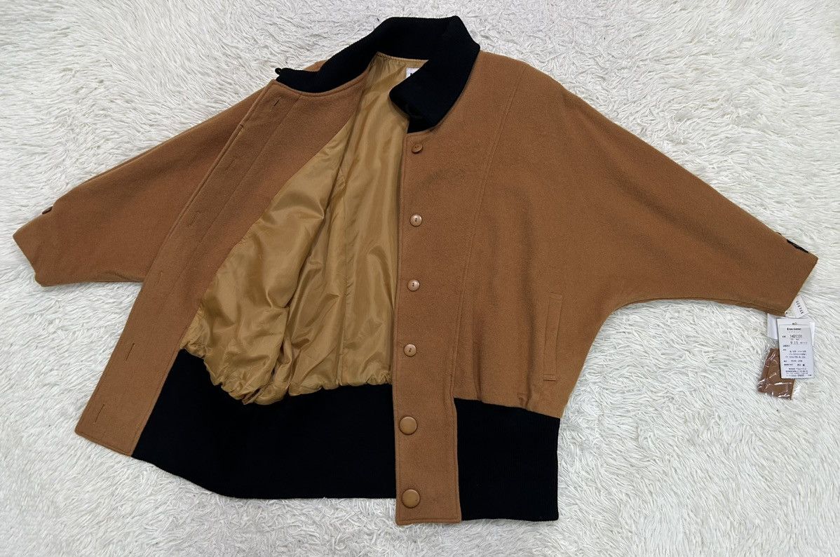 Luciano Barbera Ruciano "Luciano" Wool Batwing Hidden Button Down Jacket Size XL / US 12-14 / IT 48-50 - 3 Thumbnail