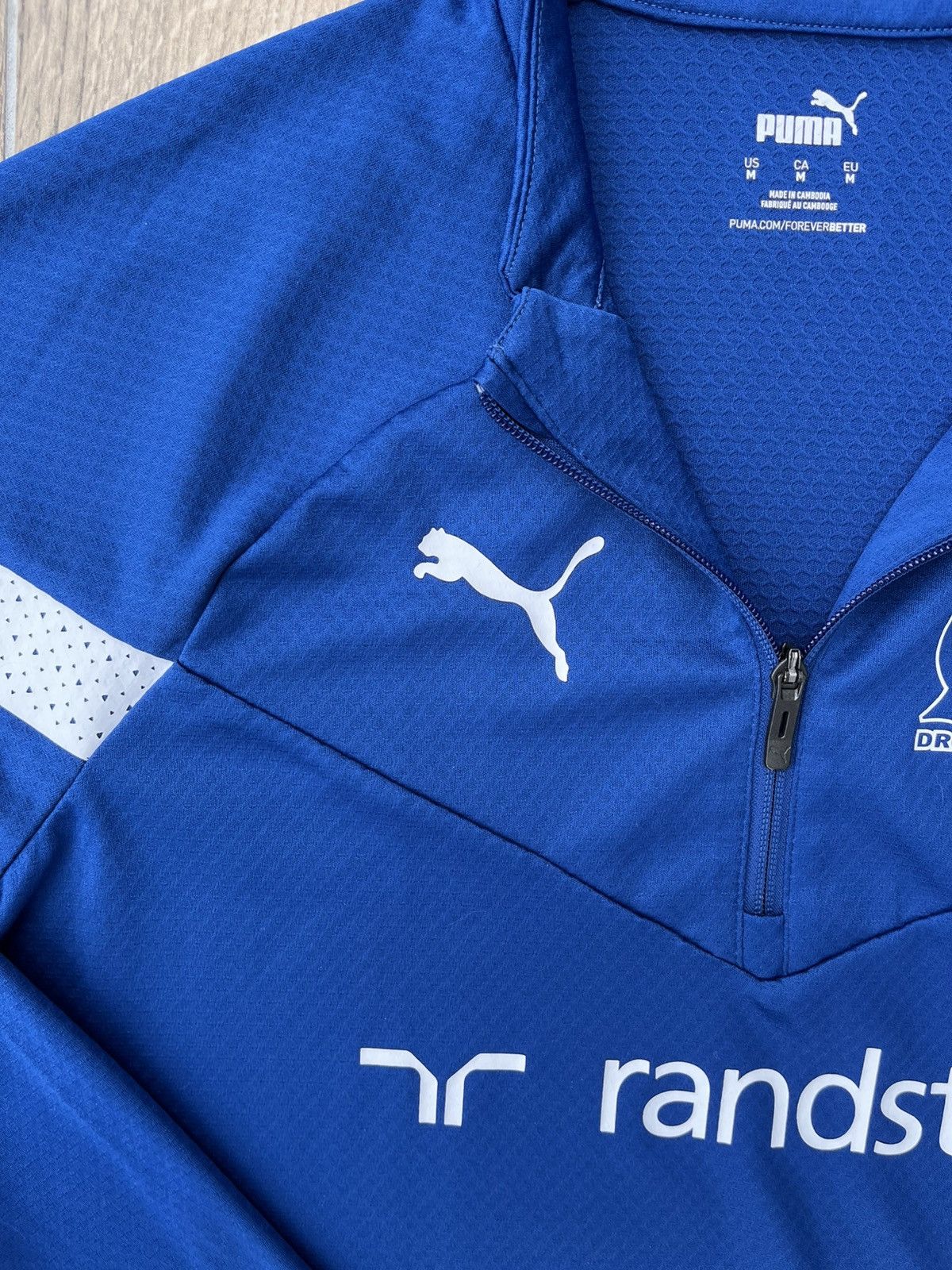 Puma Nike Olympique Marseille Tracksuit | Dunkelblau | Größe M Size US M / EU 48-50 / 2 - 4 Thumbnail