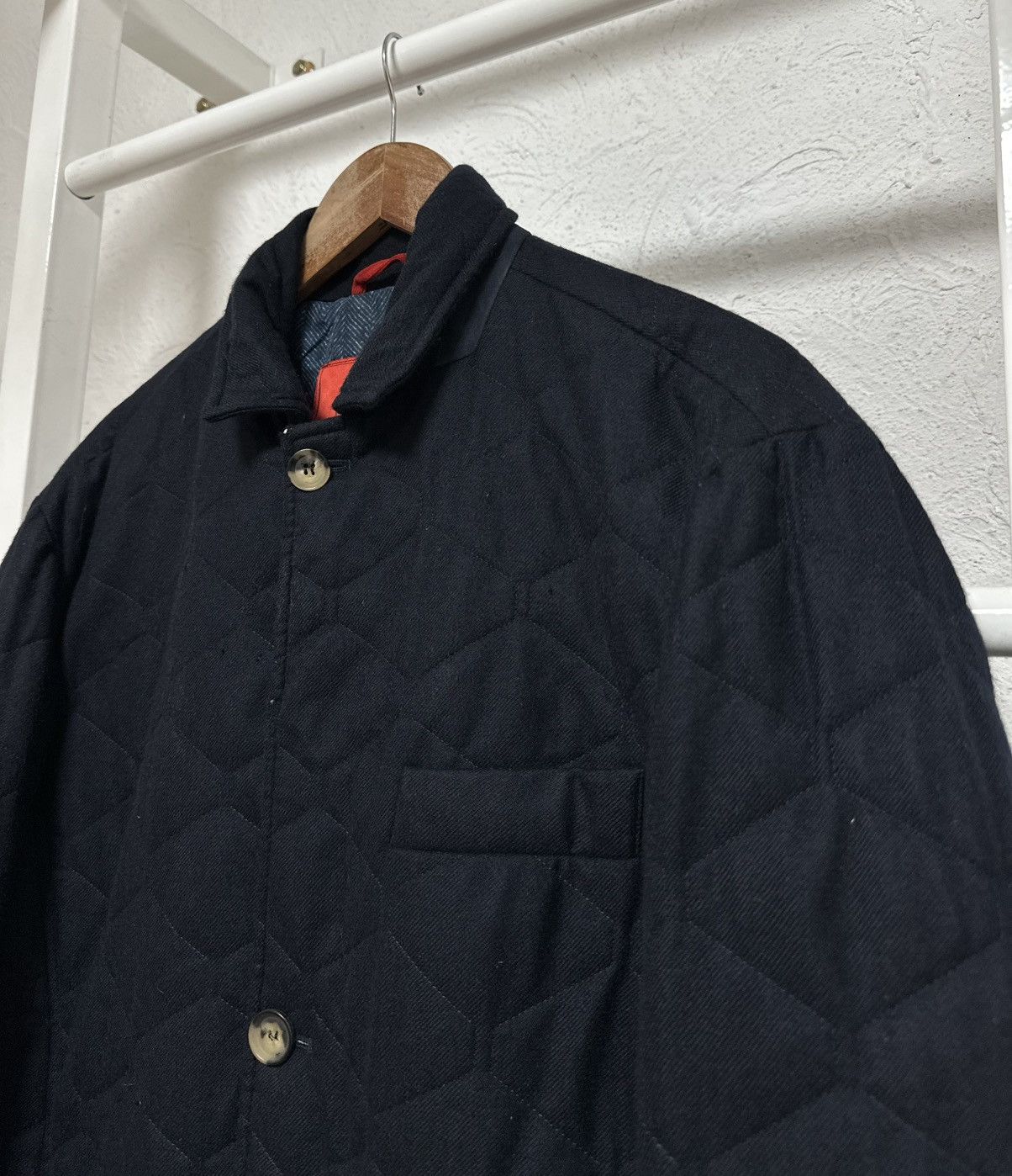 Isaia Isaia Napoli 100% Cashmere Down Jacket Men’s Size XL Size US XL / EU 56 / 4 - 2 Thumbnail