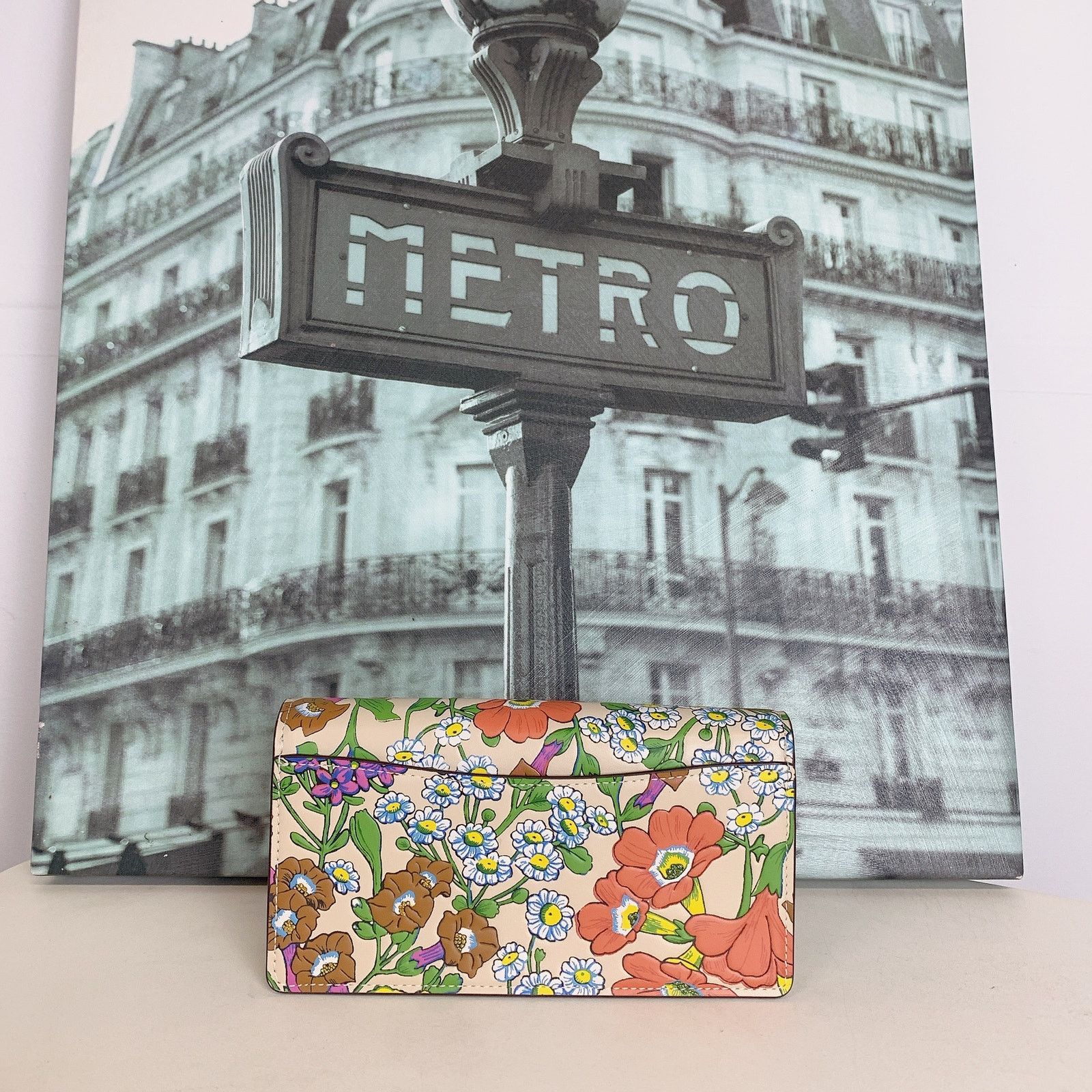 Coach Coach CR183 Eliza Small Flap Crossbody With Floral Print IN Size ONE SIZE - 4 Thumbnail