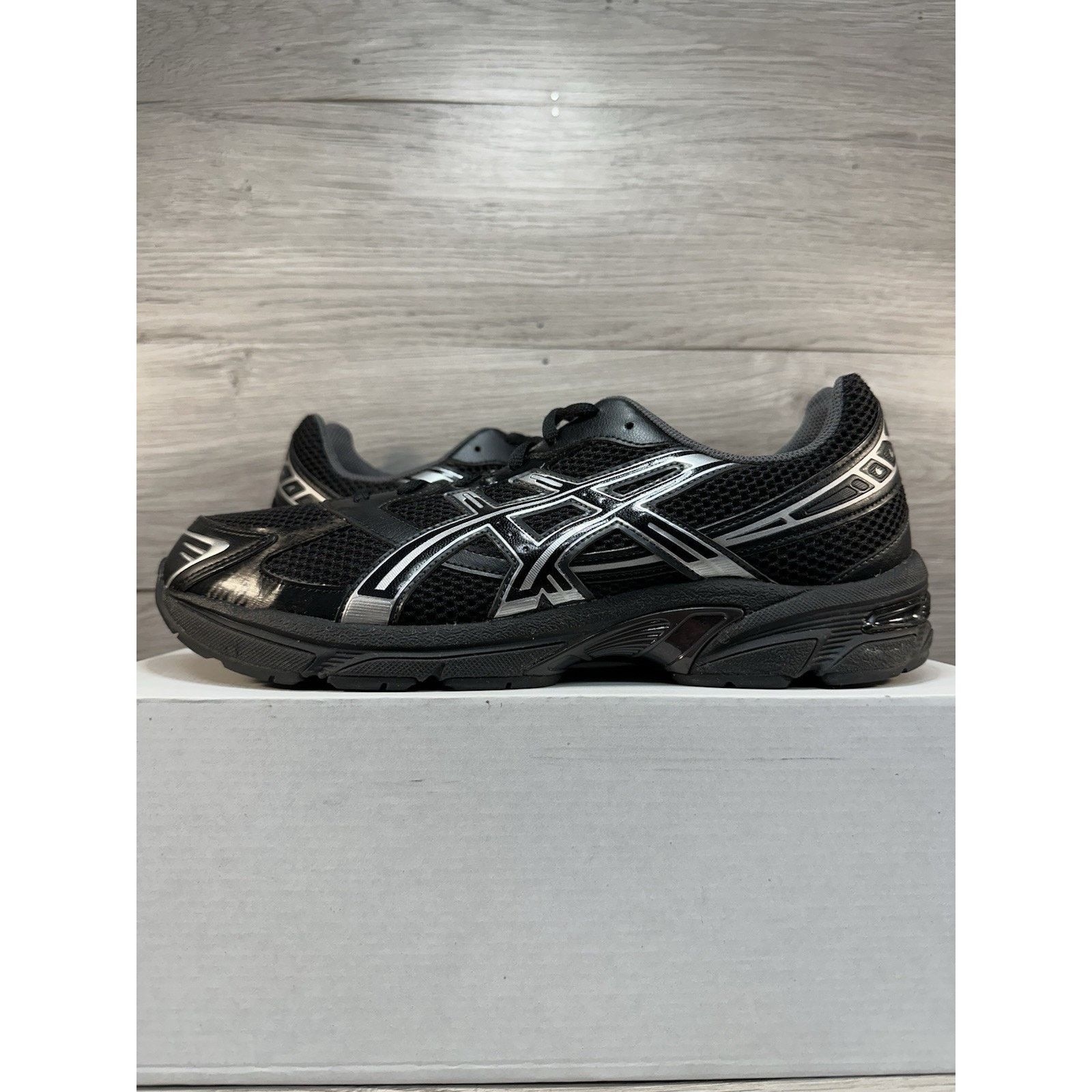 Asics Gel 1130 Black Pure Silver - Size 12