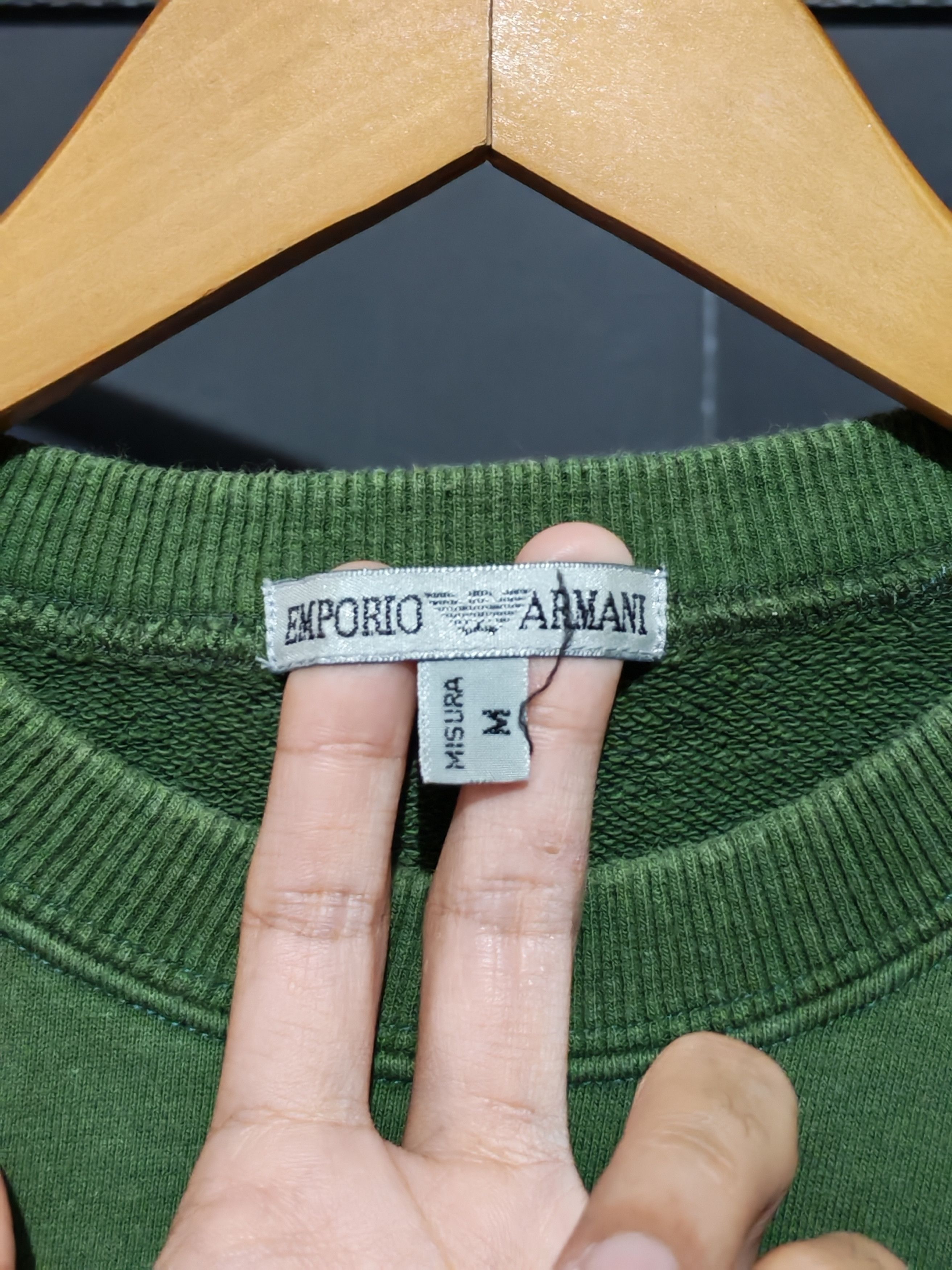Emporio Armani Vintage Emporio Armani Sweatshirt Size US M / EU 48-50 / 2 - 3 Thumbnail