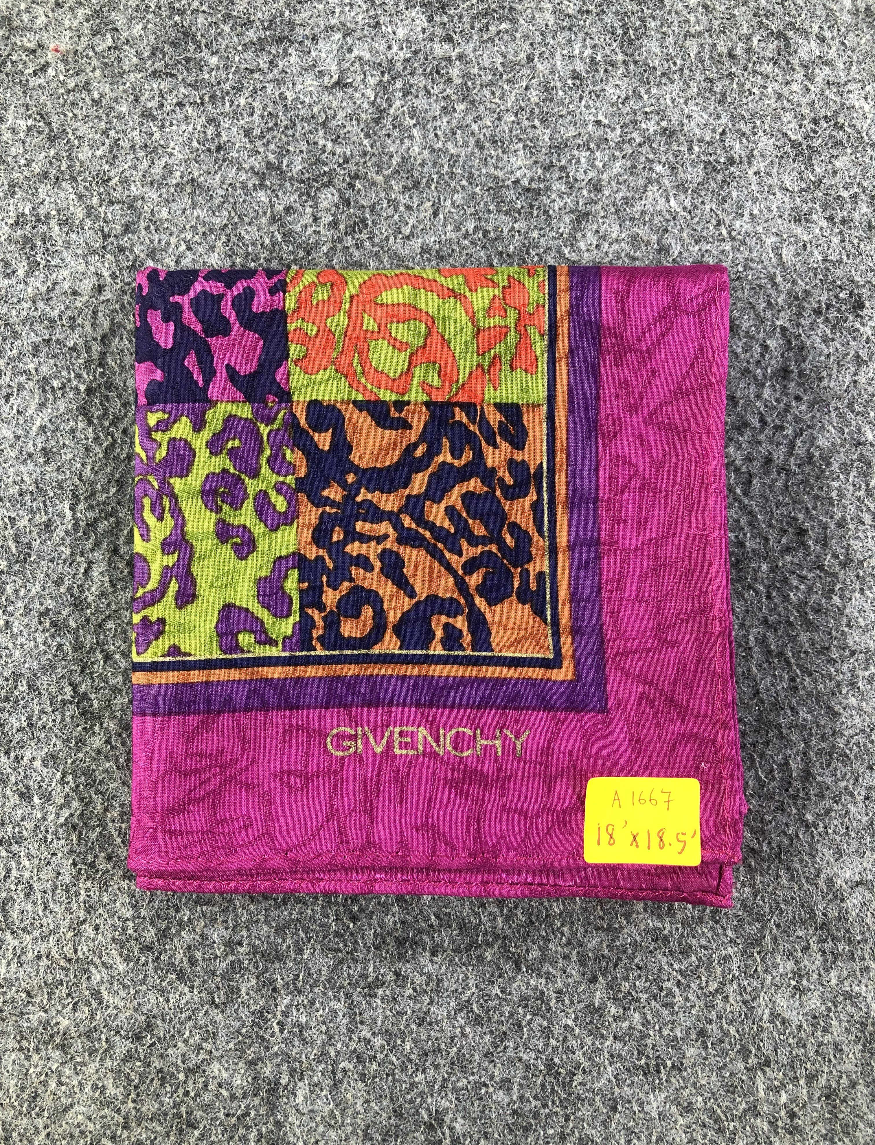 Vintage Givenchy Handkerchief / Bandana / Neckerchief Size ONE SIZE - 6 Thumbnail