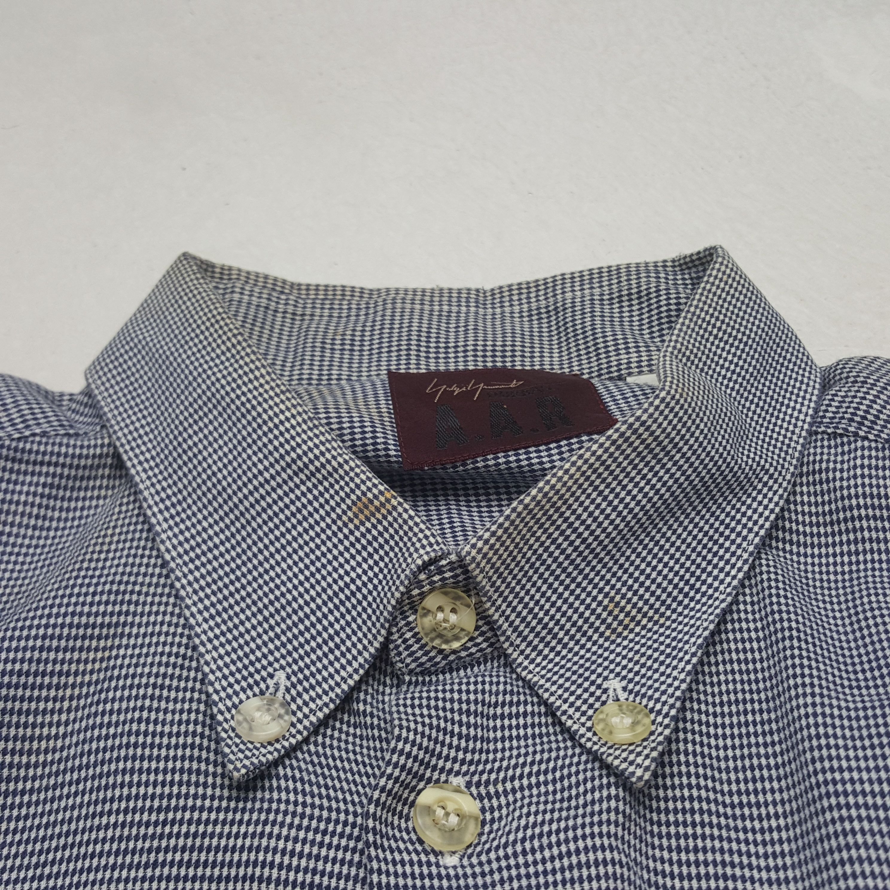 Yohji Yamamoto Vintage A.A.R. by Yohji Yamamoto Button Up Shirt Size US M / EU 48-50 / 2 - 11 Thumbnail