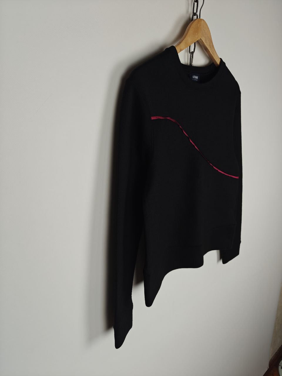 Armani Armani Jeans Sweatshirt Crewneck Black size M Size M / US 6-8 / IT 42-44 - 4 Thumbnail