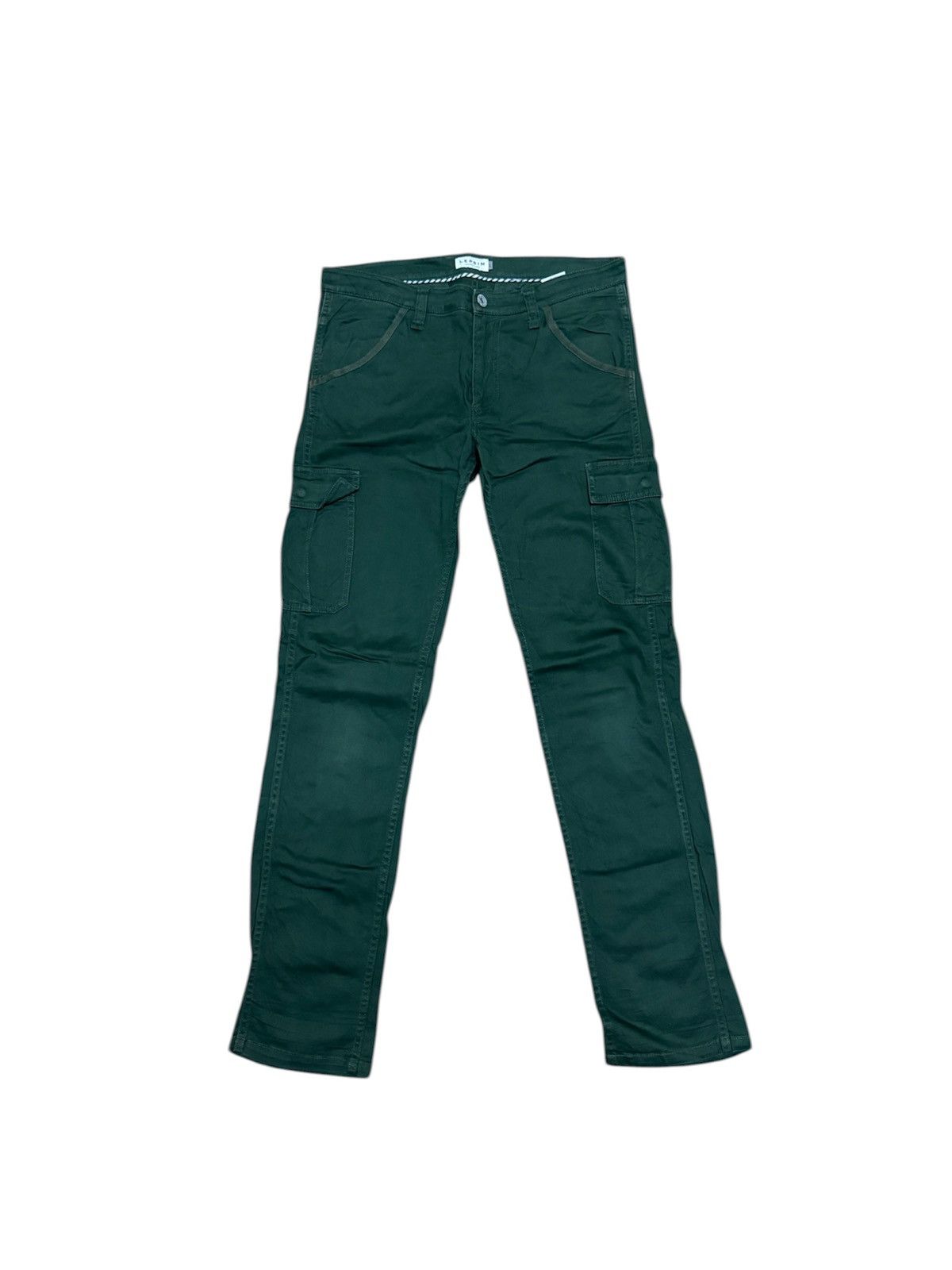 Japanese Brand LEPSIM Unisex Cargo Pants Streetwear Multipocket W31X30.5 Size US 31 - 1 Thumbnail