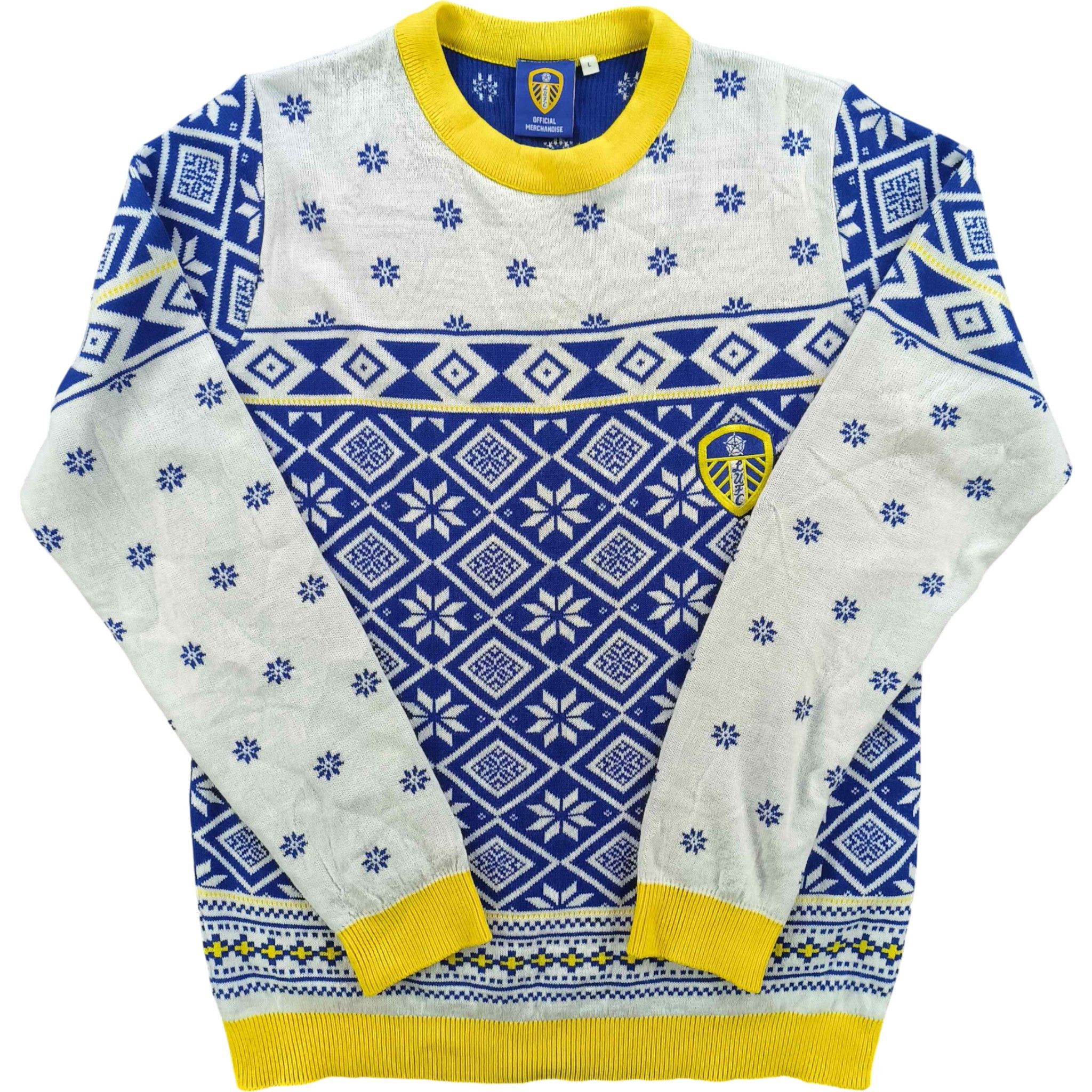 Other Leeds United Christmas football sweater size L Size US L / EU 52-54 / 3 - 1 Thumbnail
