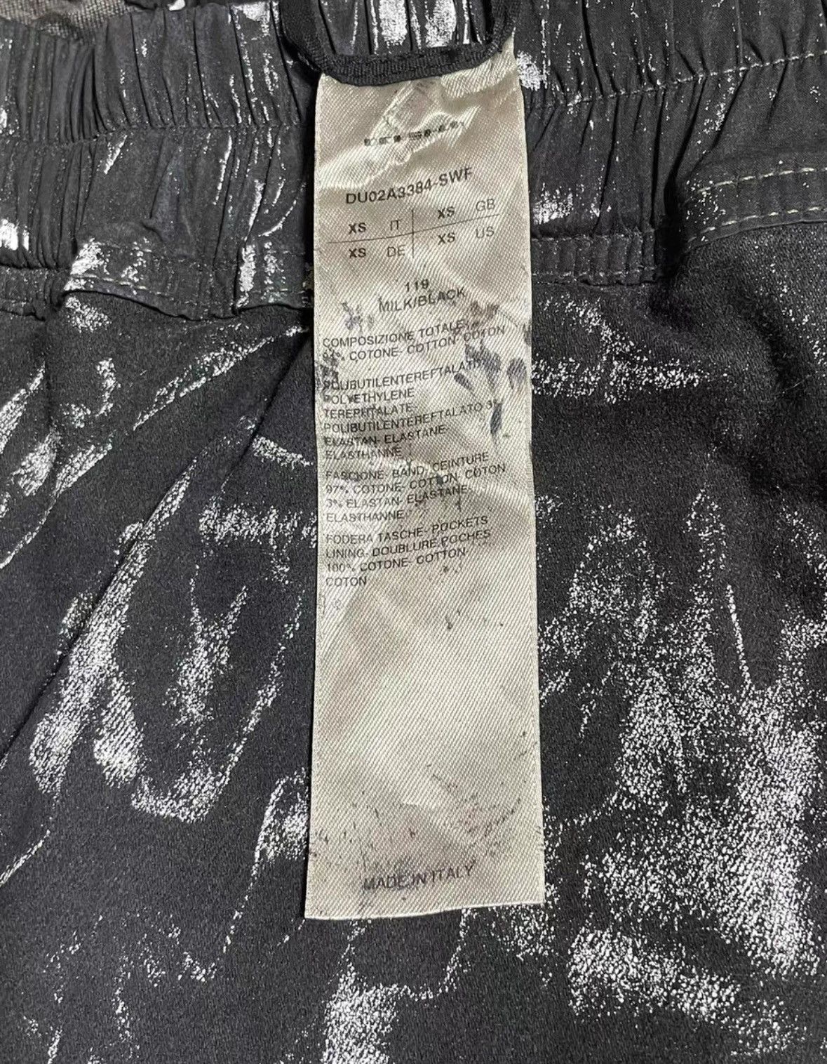 Rick Owens Sz xs Rick Owens Drkshdw Silver Waxed Shorts Size US 30 / EU 46 - 3 Thumbnail