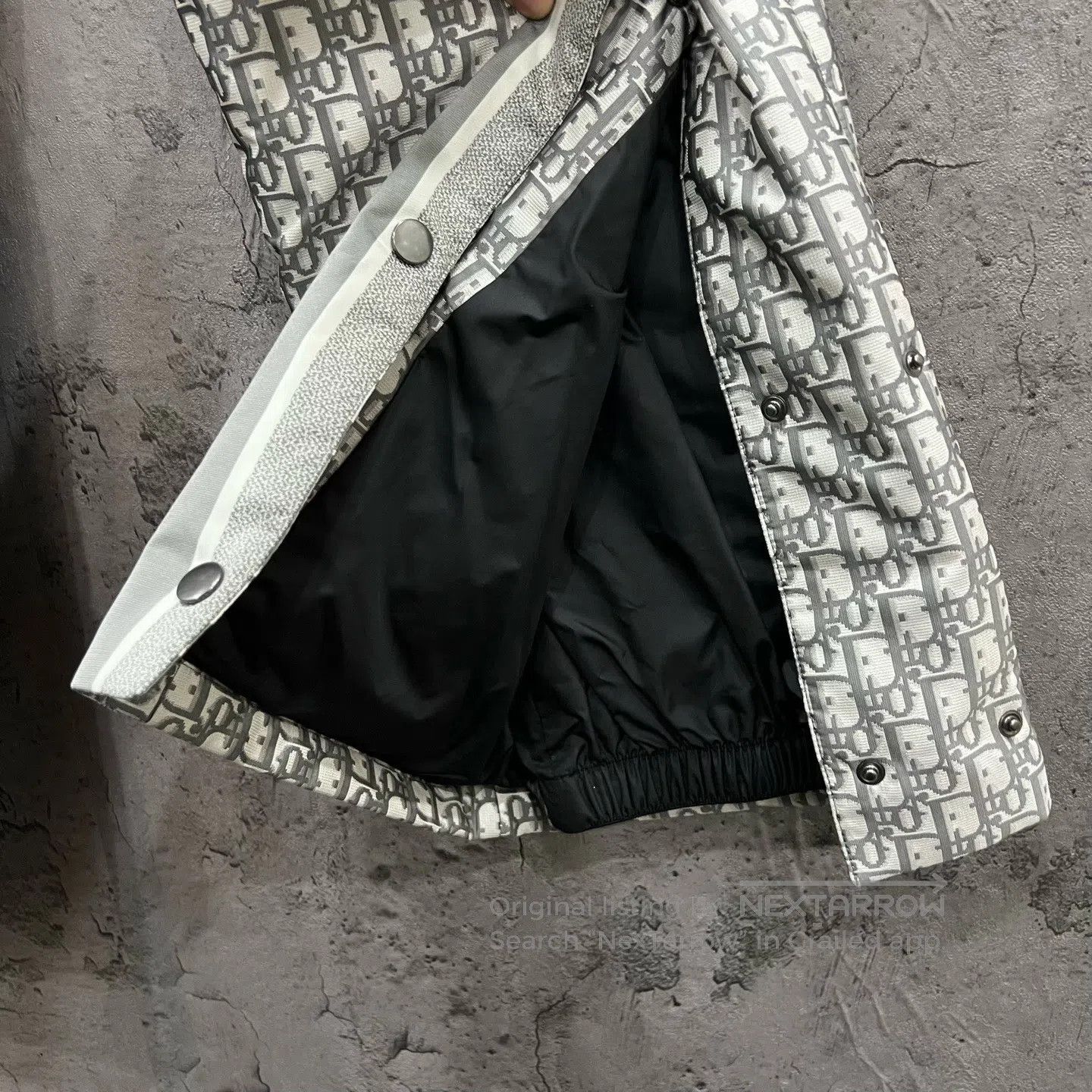 Dior Dior Ski Collection Grey All-Over Print Quilted Pants| Size 33" - 4 Thumbnail