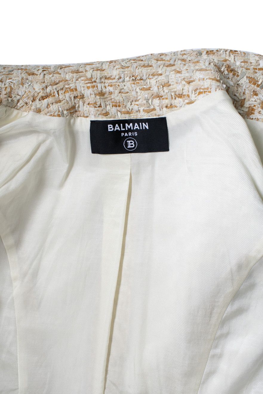 Balmain Balmain, double breasted tweed blazer Size S / US 4 / IT 40 - 8 Thumbnail