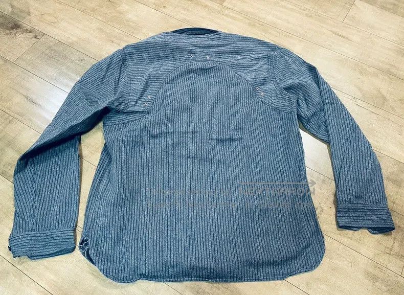 RRL Ralph Lauren RRL Ralph Lauren Blue dyed indigo striped workwear railway Size US L / EU 52-54 / 3 - 6 Thumbnail