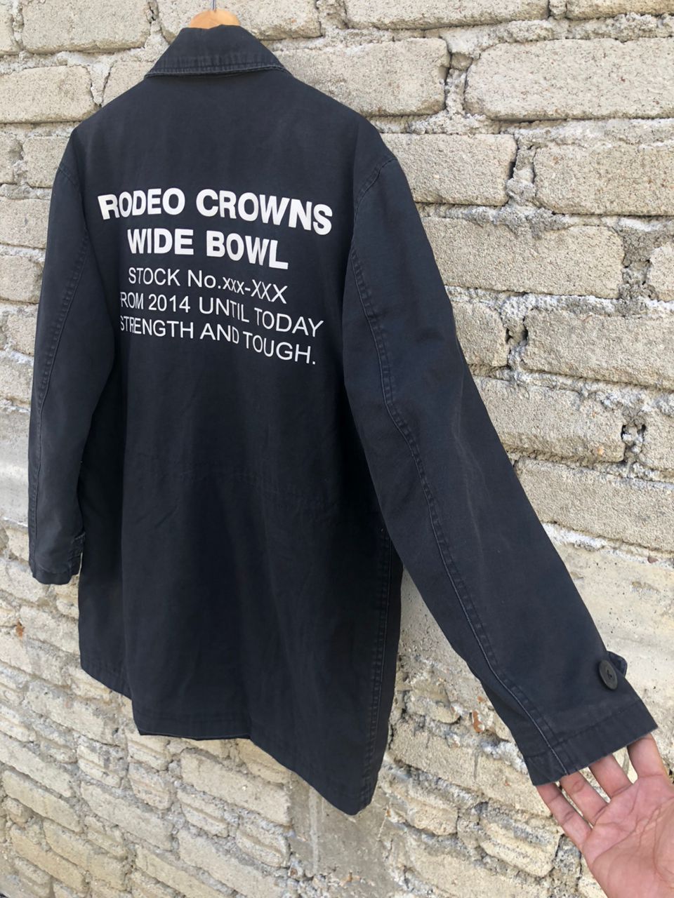 Japanese Brand Japanese Rodeo Crowns Wide Bowl Parka Sunfaded Size US L / EU 52-54 / 3 - 5 Thumbnail
