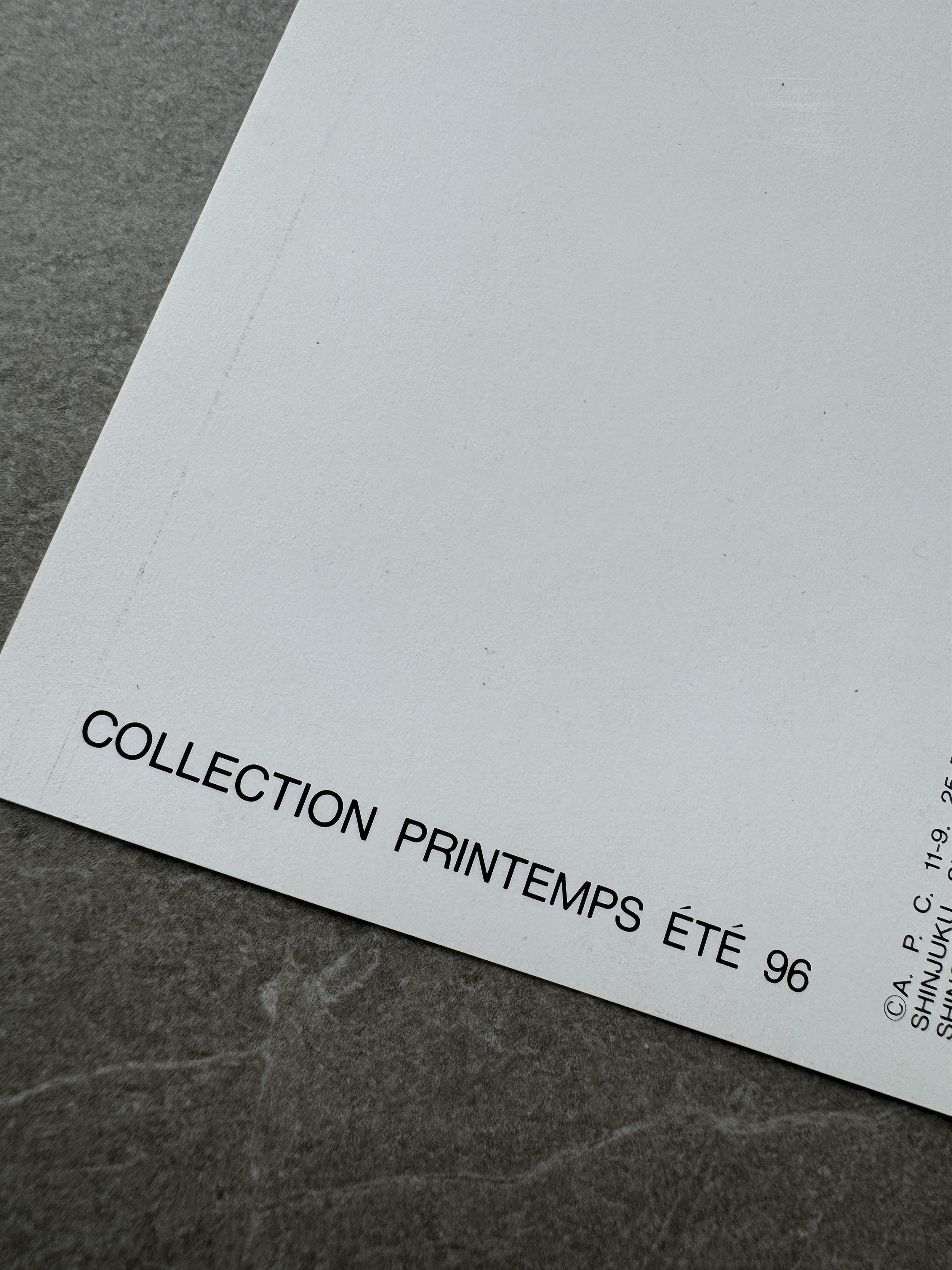 A.P.C. 1996 A.P.C. France Spring Fashion Promotion Postcard APC Size ONE SIZE - 4 Thumbnail