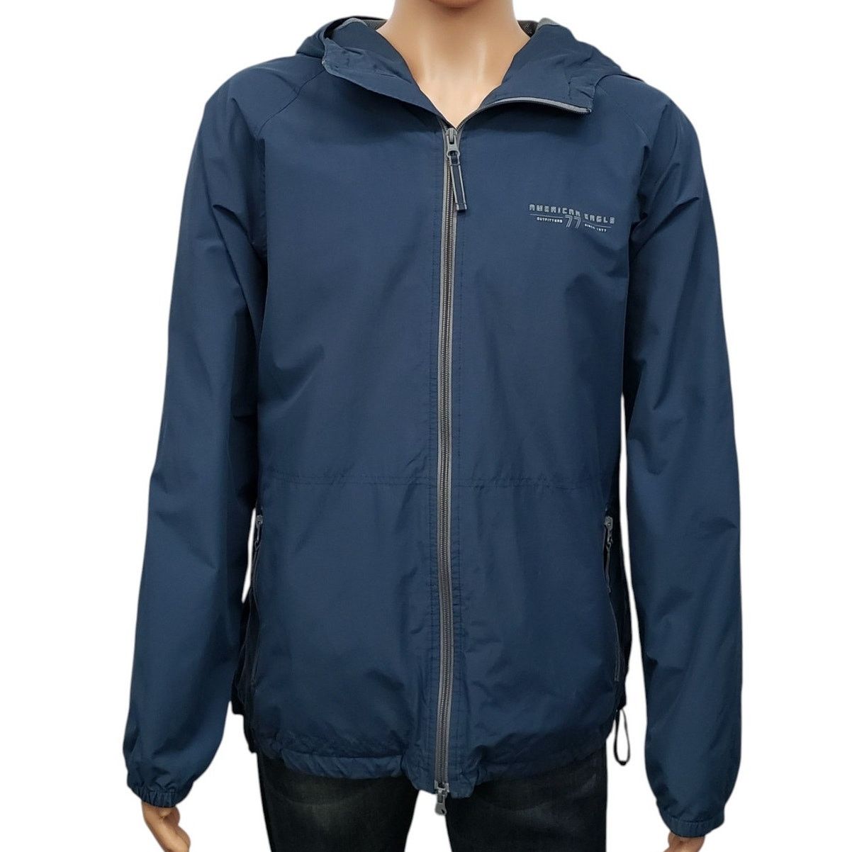 American Eagle Outfitters American Eagle AE77 Performance Jacket Hood XL Full Zip 90s Size US XL / EU 56 / 4 - 2 Thumbnail
