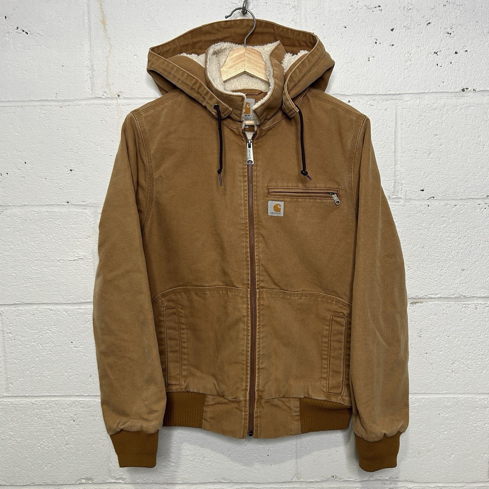 Carhartt Carhartt Sherpa-Lined Wildwood Jacket “Brown” 100815-211 Size M / US 6-8 / IT 42-44 - 1 Thumbnail