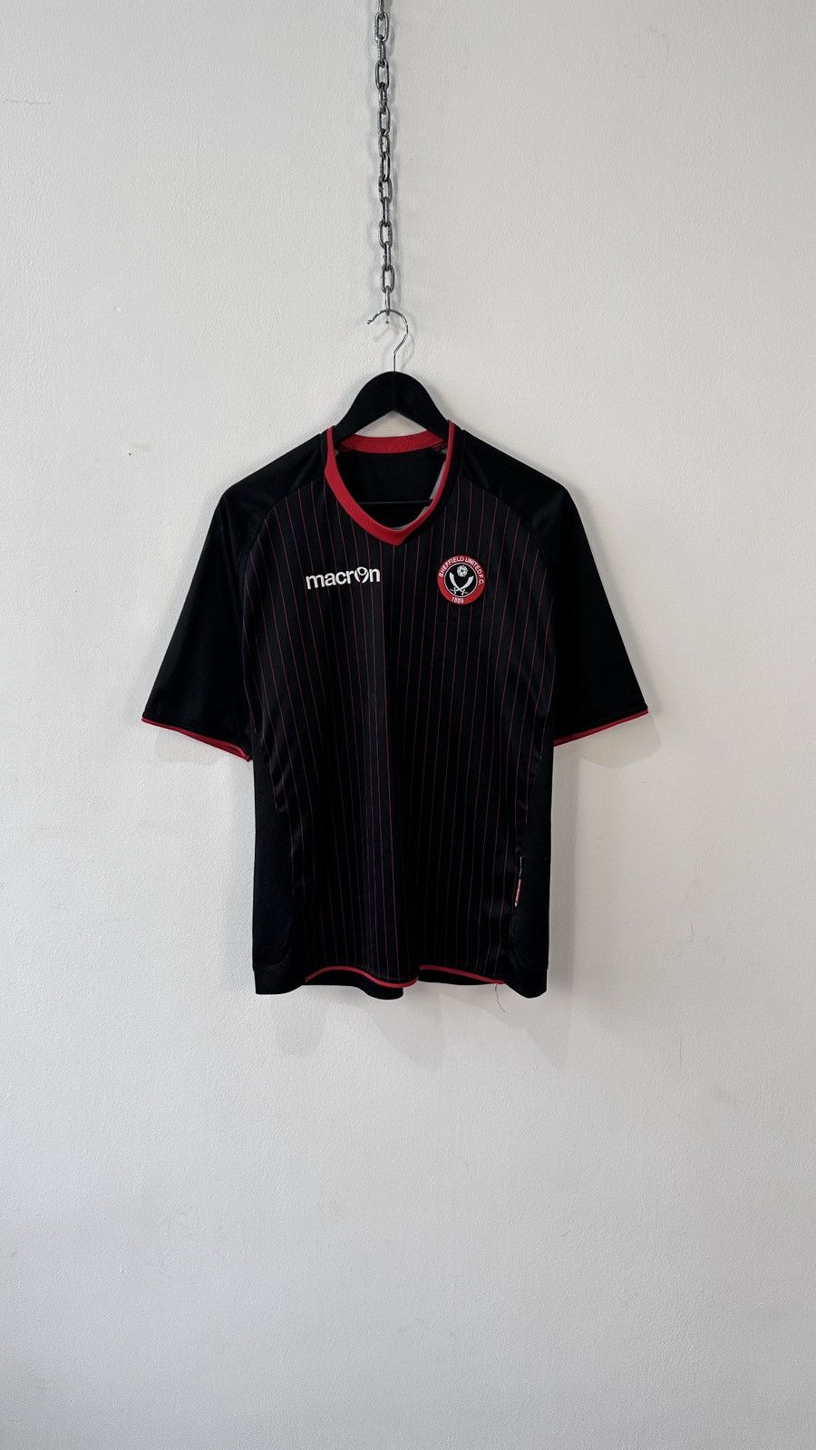 Macron Sheffield United 2010-2011 Away Football Shirt Jersey Macron Size US L / EU 52-54 / 3 - 1 Thumbnail