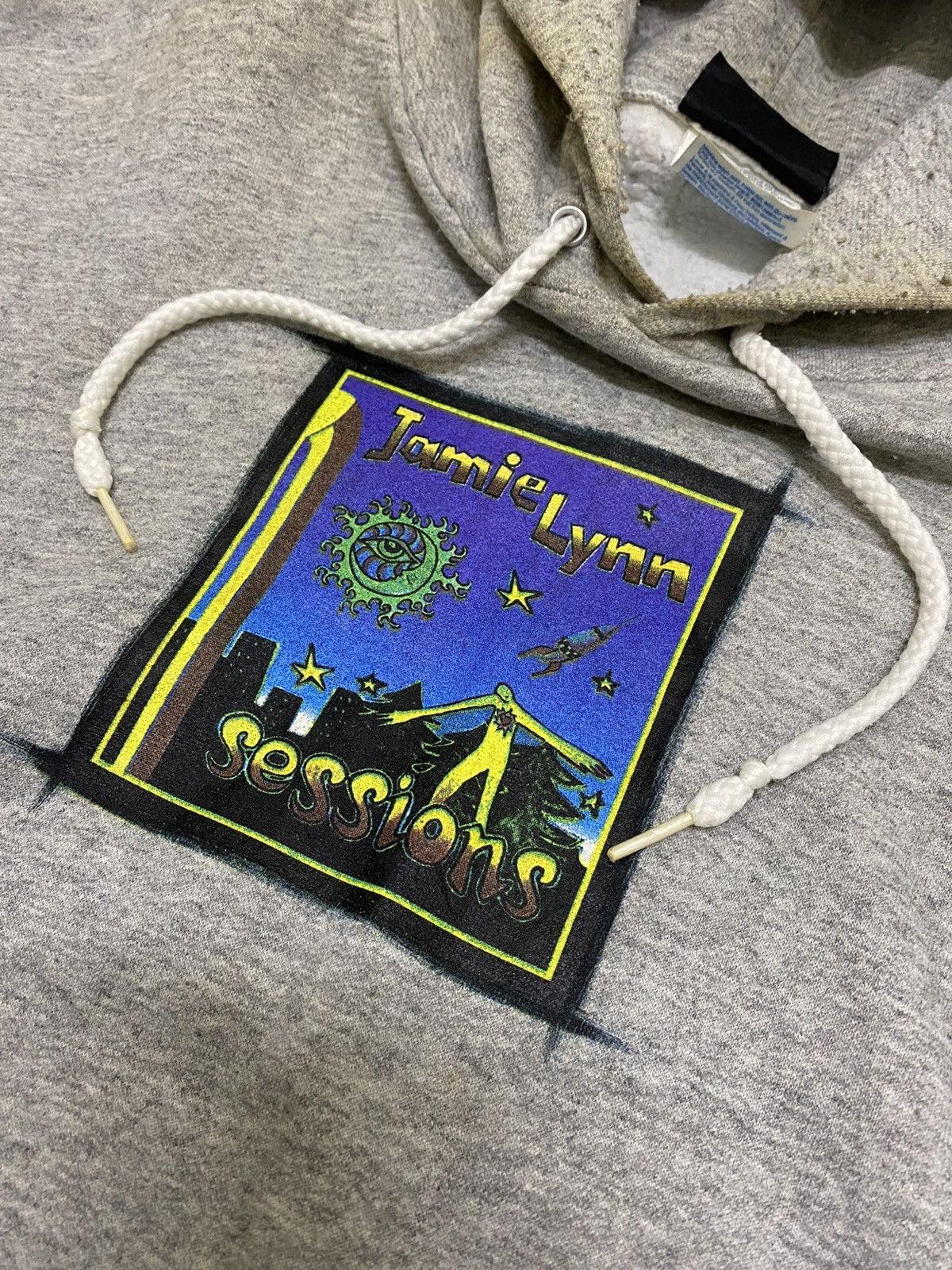 Sessions × Vintage Vintage SESSIONS Streetwear X JAMIE LYNN Hoodie Size US L / EU 52-54 / 3 - 11 Thumbnail