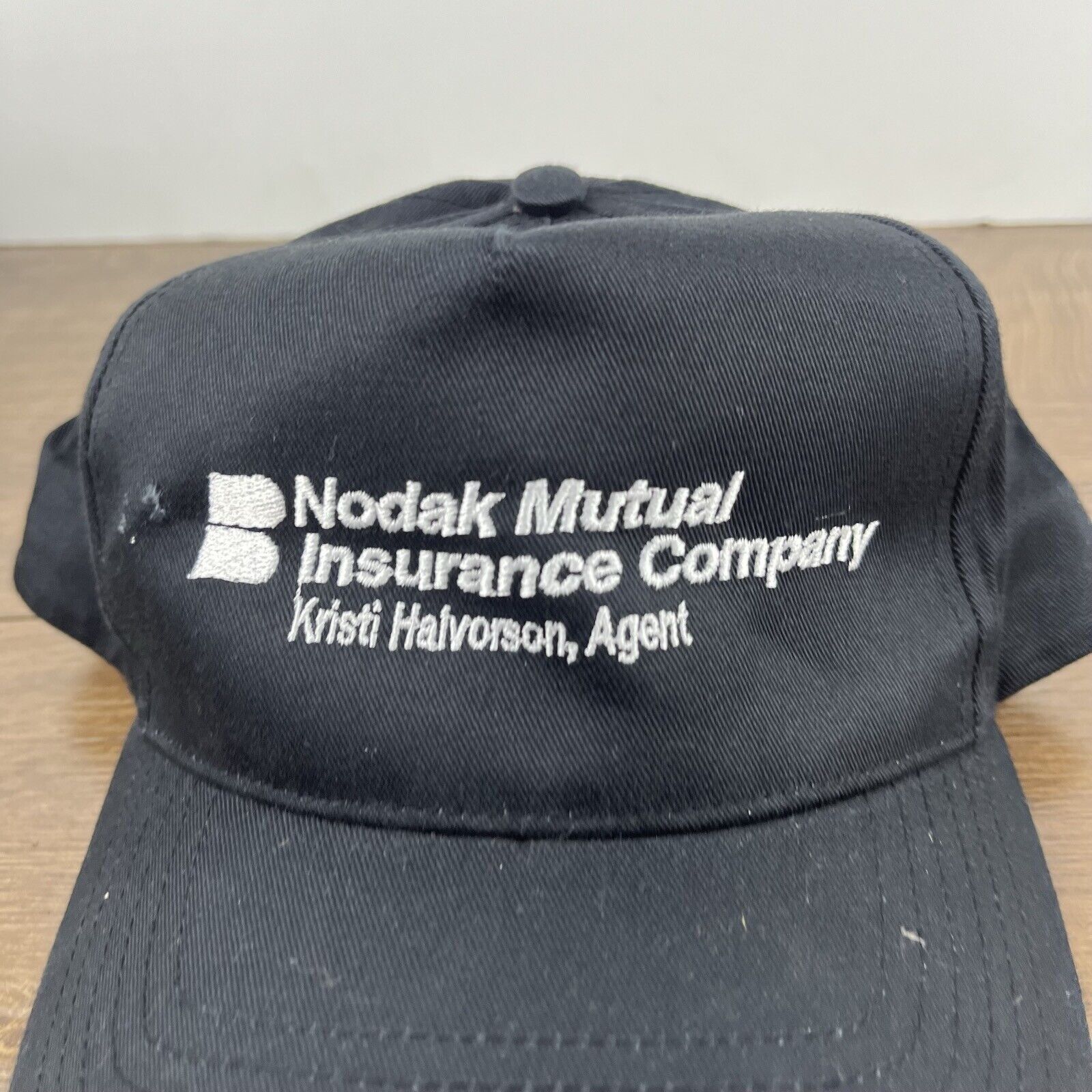 Other Nodak Mutual Insurance Hat Black Cap Hat Adjustable Hat Blac Size ONE SIZE - 7 Thumbnail