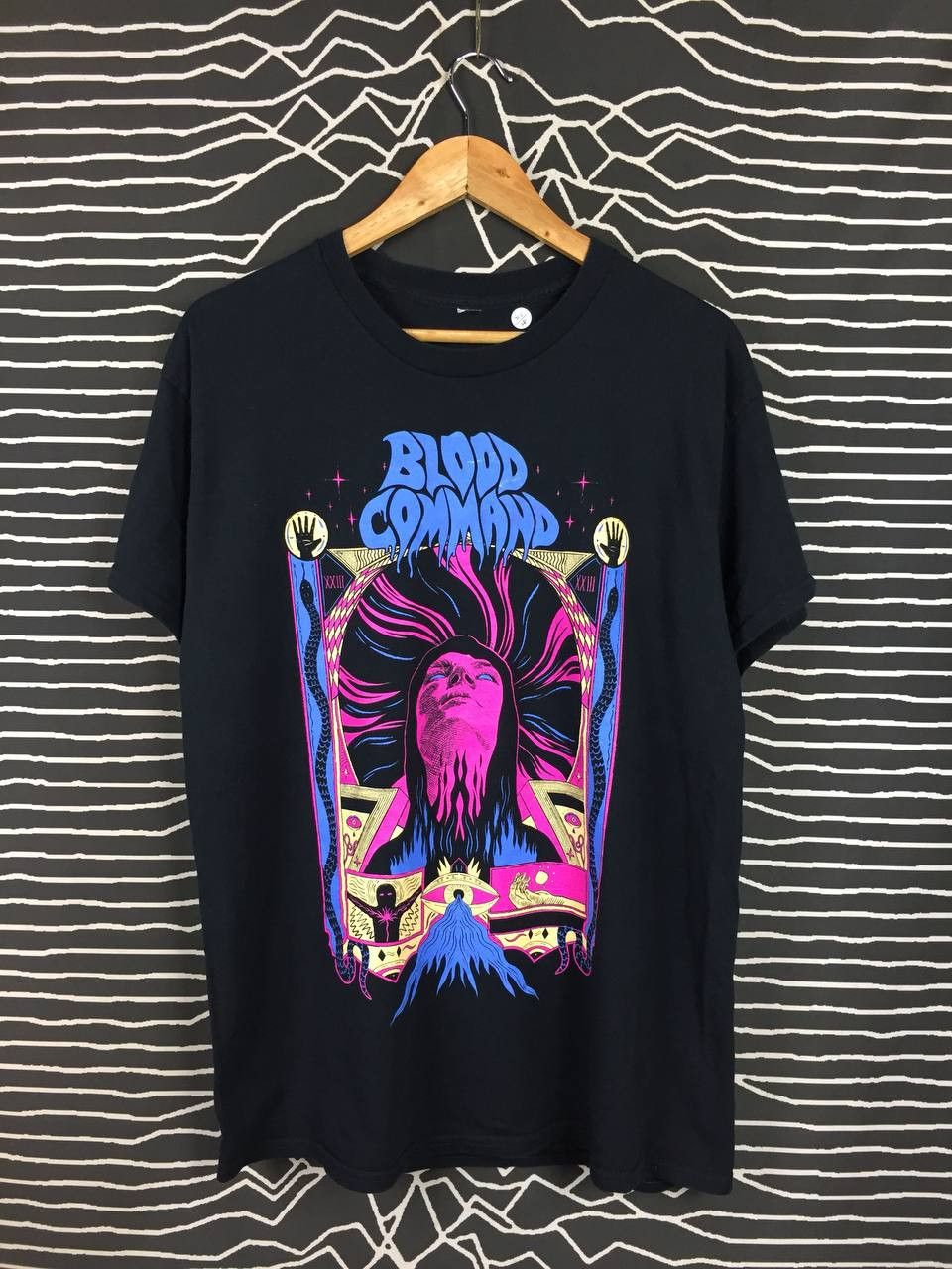 Band Tees × Vintage Blood Command Punk Rock Band Praise Armageddonism Tee Size US L / EU 52-54 / 3 - 2 Thumbnail