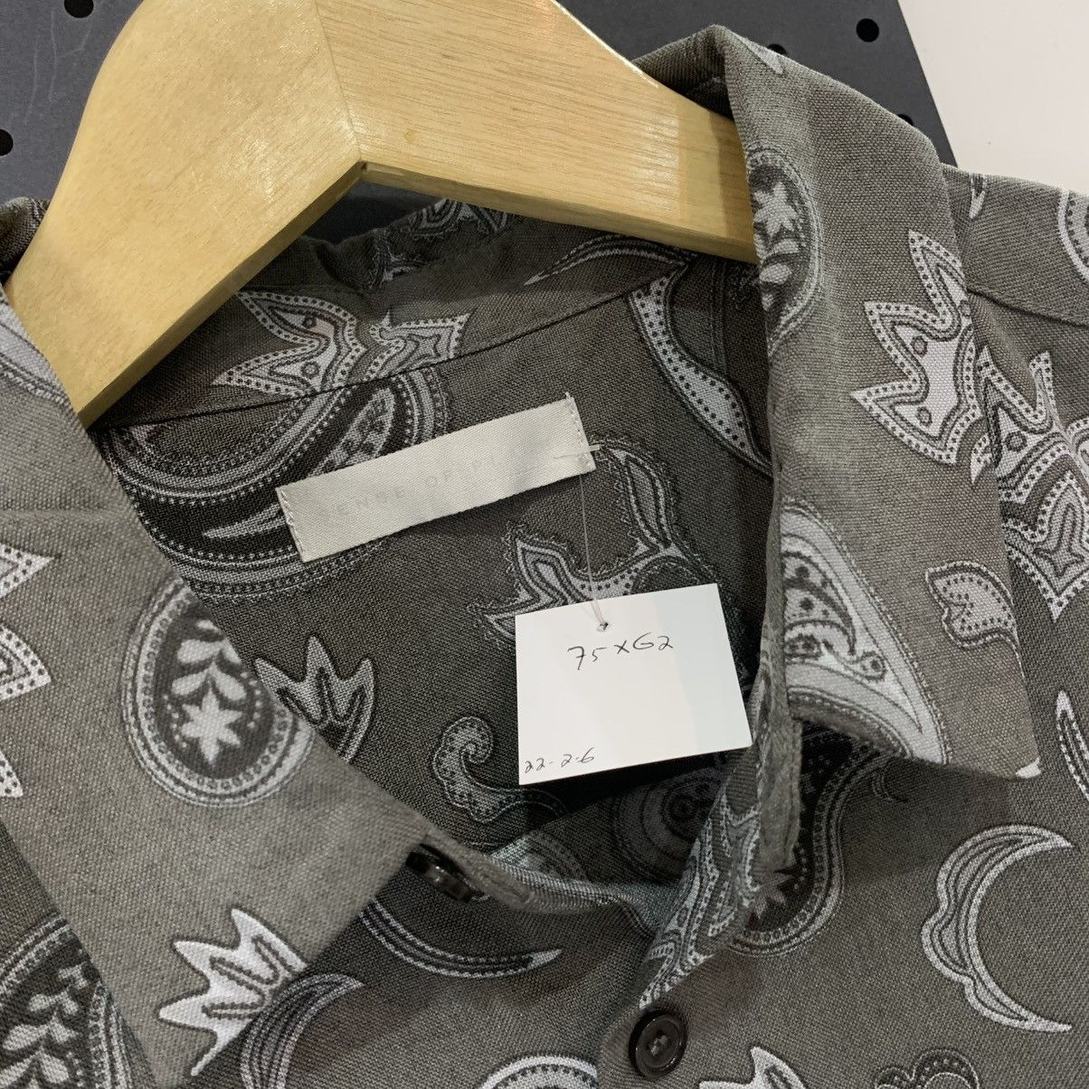 Japanese Brand SenseOfPlace japan paisley short button shirt Size US L / EU 52-54 / 3 - 4 Thumbnail
