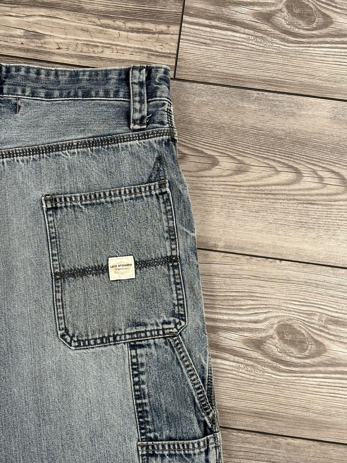 Levi's Faded Vintage Y2K Levi’s Denim Shorts Size US 31 - 3 Thumbnail