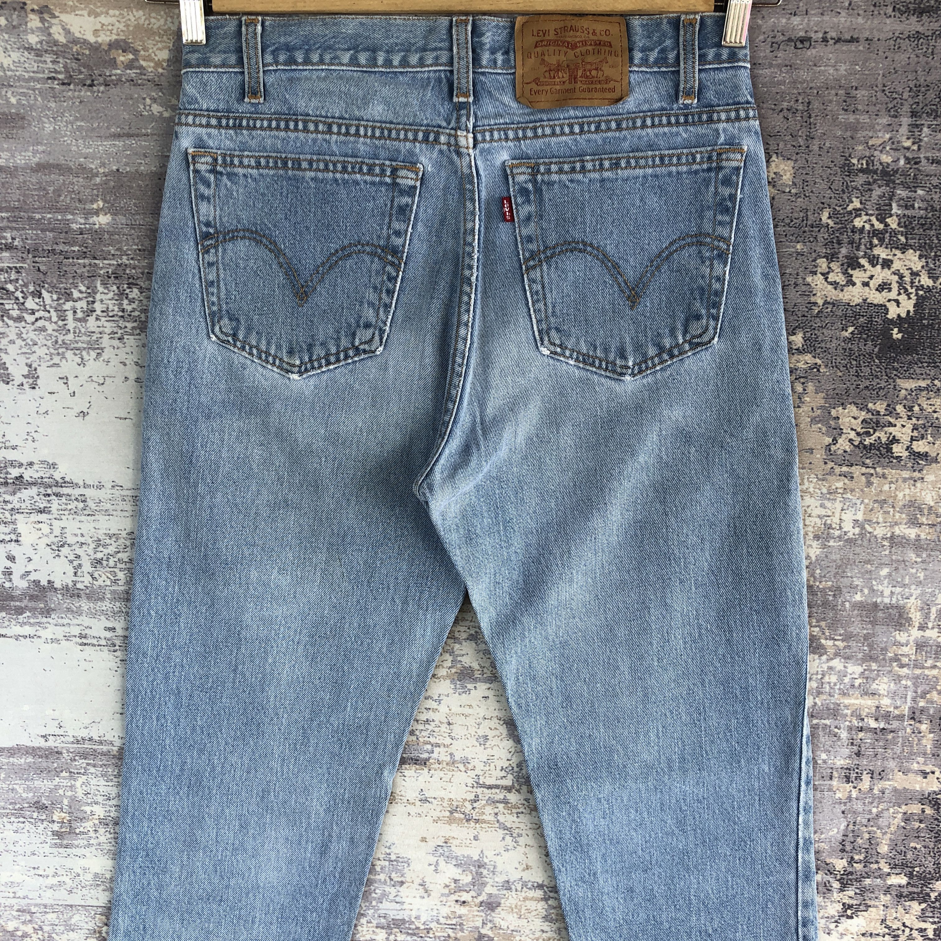 Levi's Vintage Y2K Levis Faded Jeans Levi's 512 Tapered Denim Size US 30 / EU 46 - 3 Thumbnail