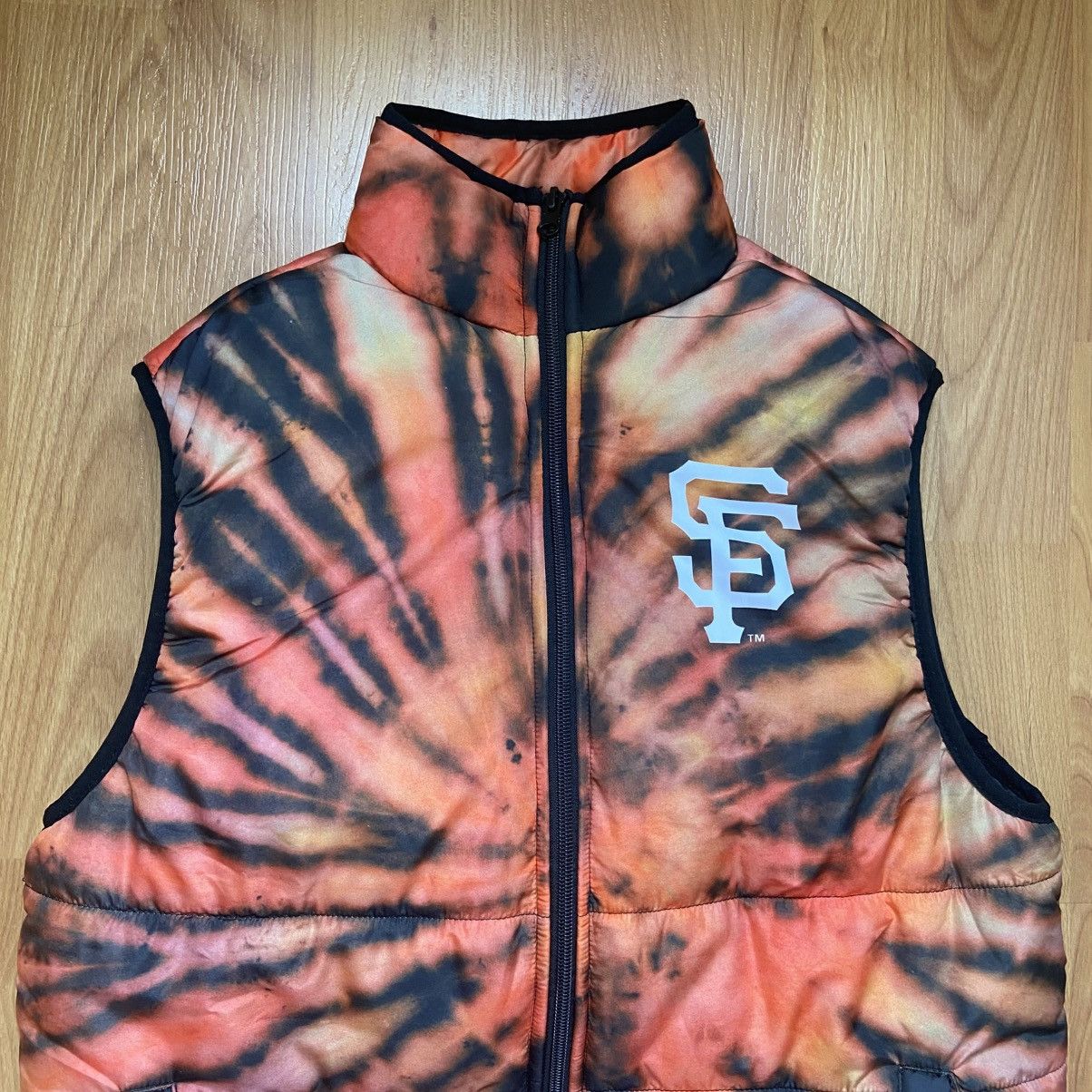 Grateful Dead Grateful Dead & SF Giants Concert Logo Tie Dye Vest Men’s S Size US S / EU 44-46 / 1 - 3 Thumbnail
