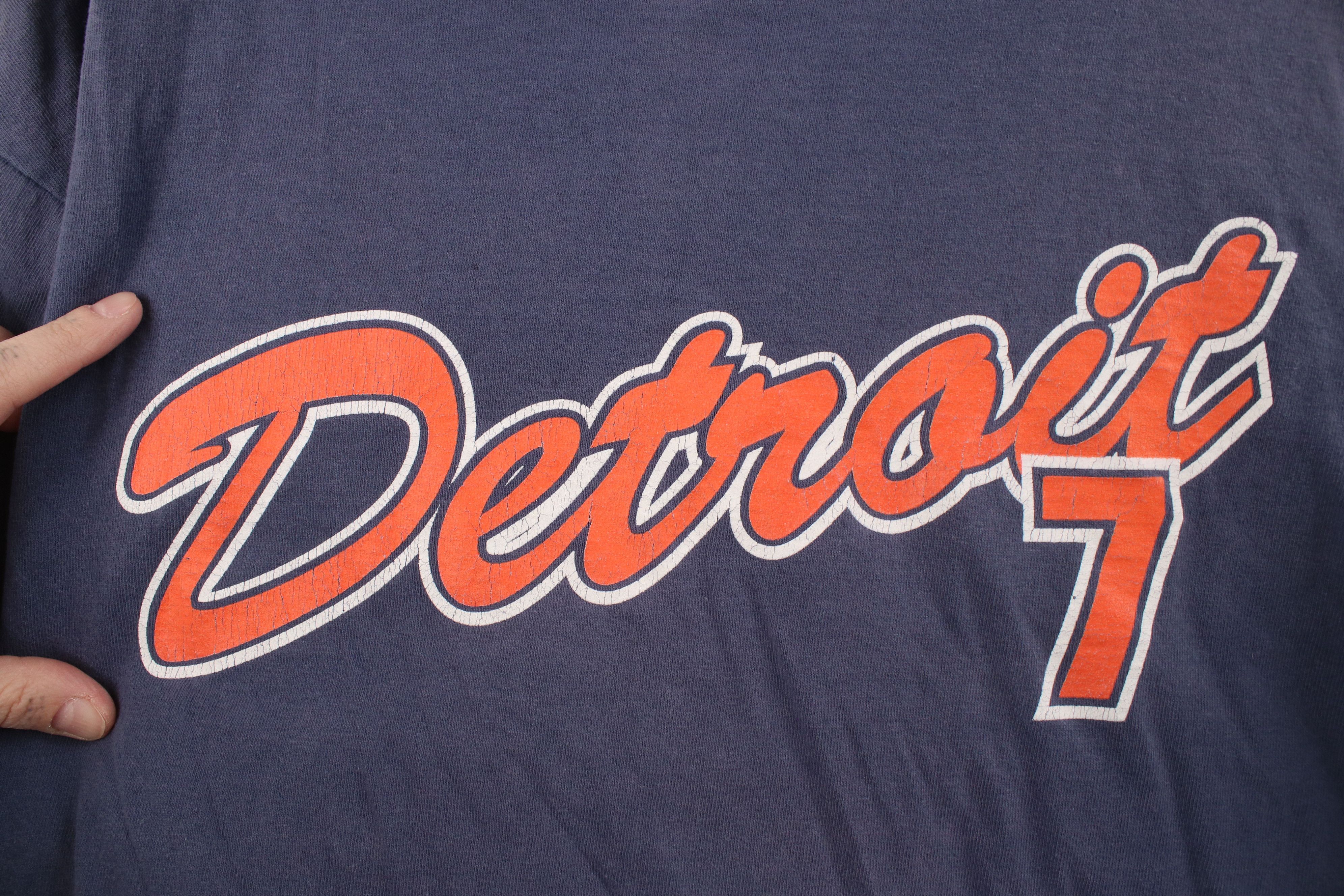 Vintage Vintage Rodriguez Detroit Tigers Baseball Jersey T-Shirt Size US XXL / EU 58 / 5 - 4 Thumbnail