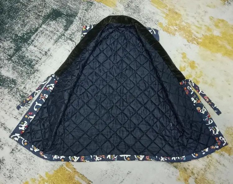 Japanese Brand Vintage Padded Printed Hanten Jinbaori Vest Jacket Size US M / EU 48-50 / 2 - 9 Thumbnail