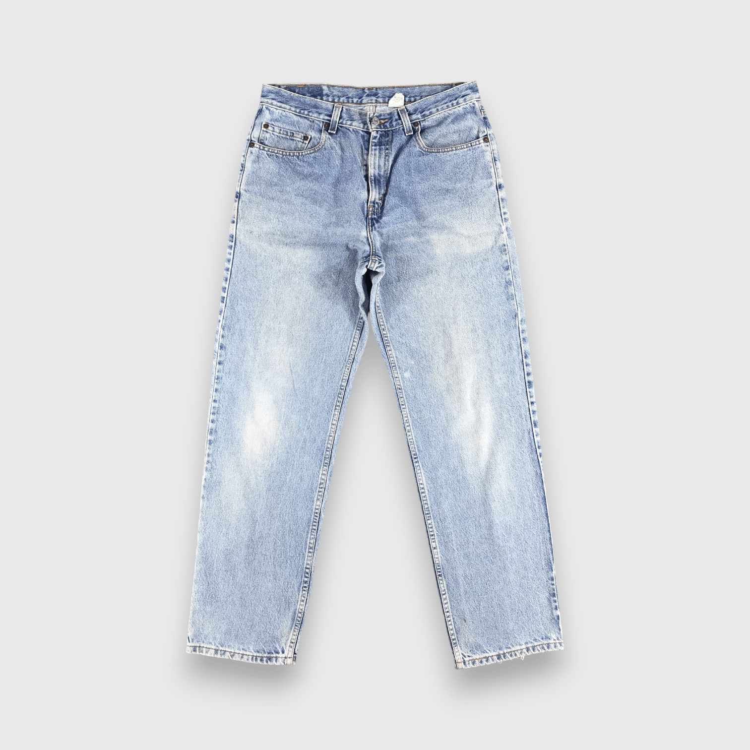 Levi's 90s Vintage Light Wash Levis Jeans-J2000 Size US 34 / EU 50 - 1 Thumbnail