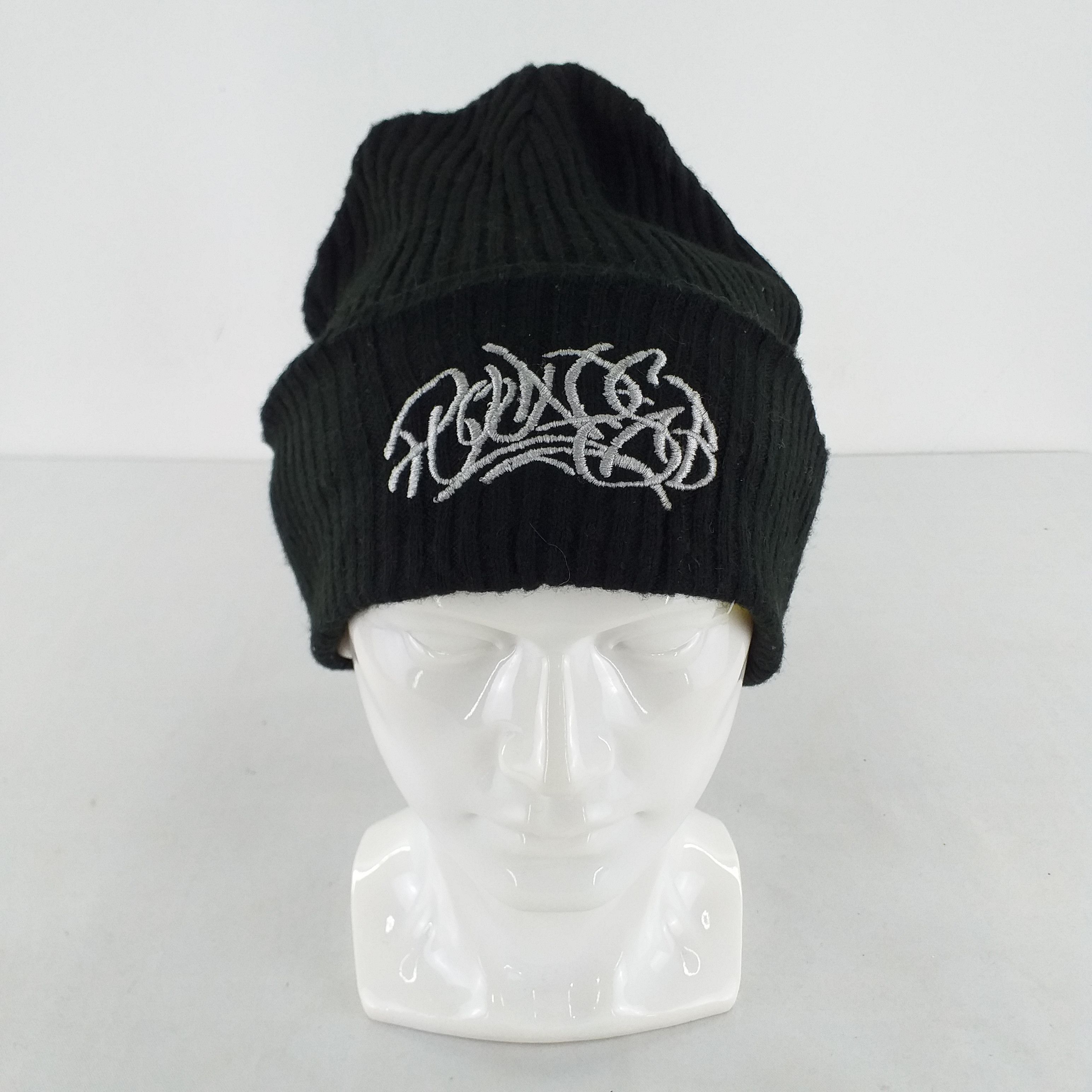 Japanese Brand Plain Embroidery Snow Cap Hat Beanie -BN458 Size ONE SIZE - 1 Thumbnail