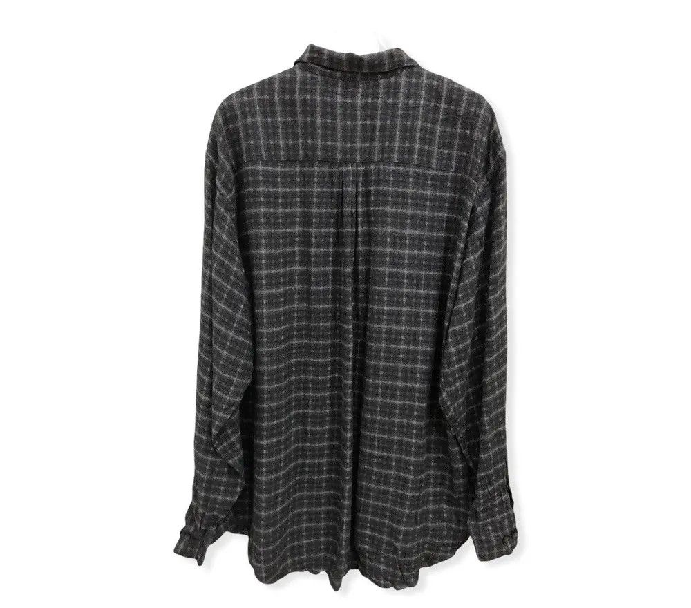 Vintage Vintage KT Pour Homme Plaid Tartan Flannel Shirt 👕 Size US XL / EU 56 / 4 - 4 Thumbnail