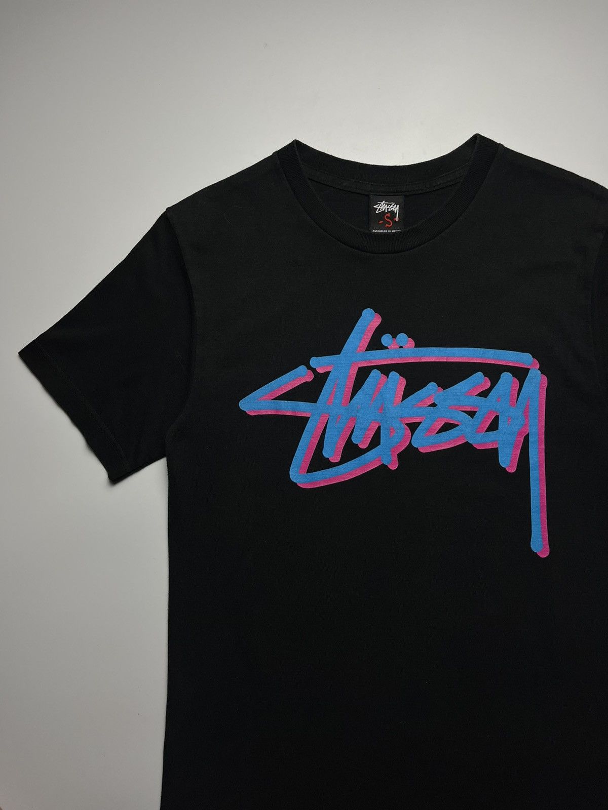 Stussy Vintage 2000’s Stussy 3D Script Logo T-shirt Size US S / EU 44-46 / 1 - 2 Thumbnail