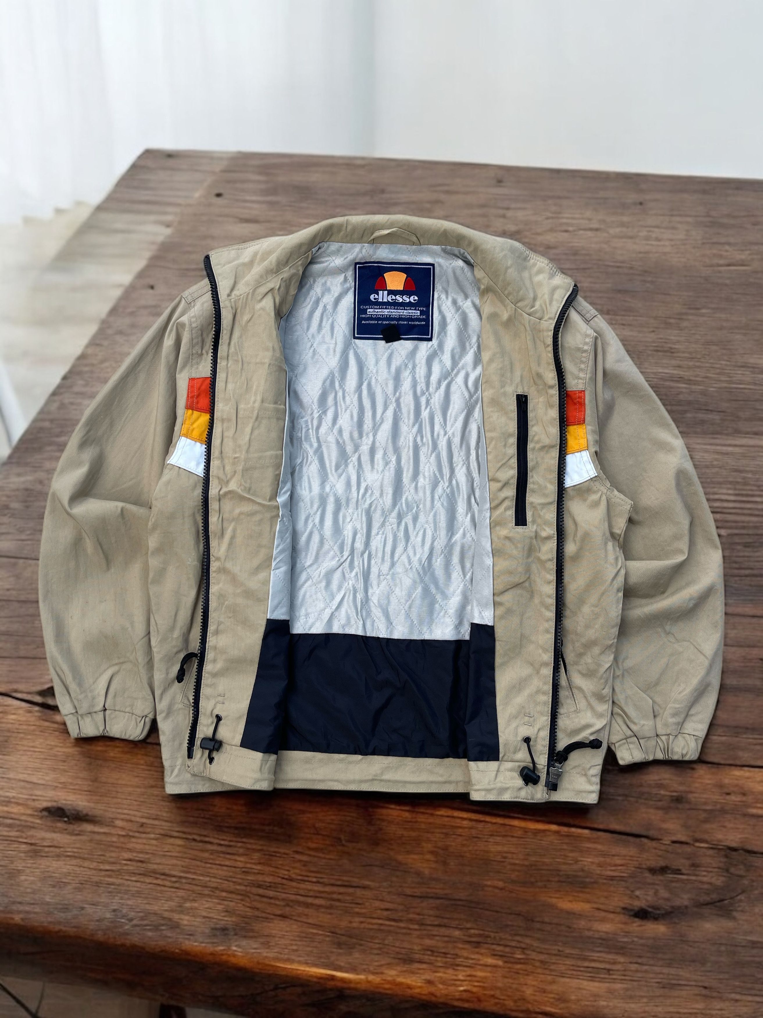 Ellesse × Vintage 🔥Vintage 90s Ellesse Skateboards Jacket Zip Up Size US M / EU 48-50 / 2 - 3 Thumbnail