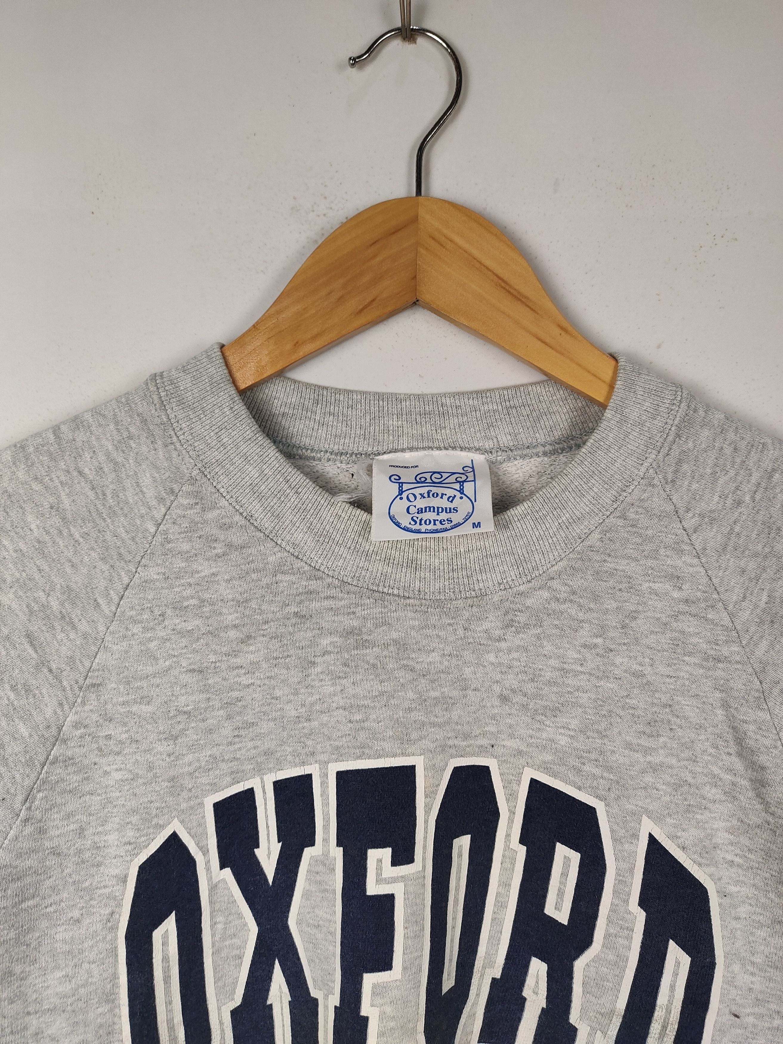 Vintage Vintage Oxford University Sweatshirt Size US M / EU 48-50 / 2 - 2 Thumbnail