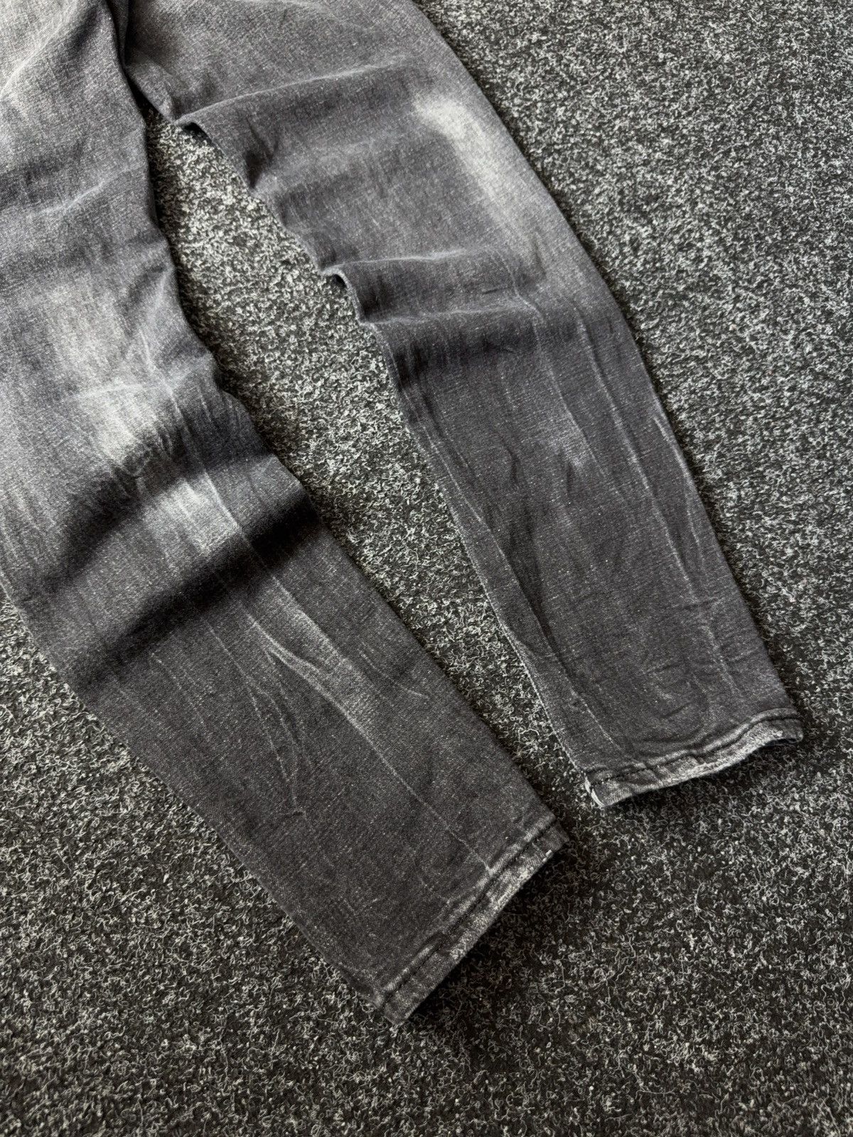 Dsquared2 Retro Dsquared2 Y2K Distressed Black Grey Jeans Size 48 Size US 32 / EU 48 - 14 Thumbnail