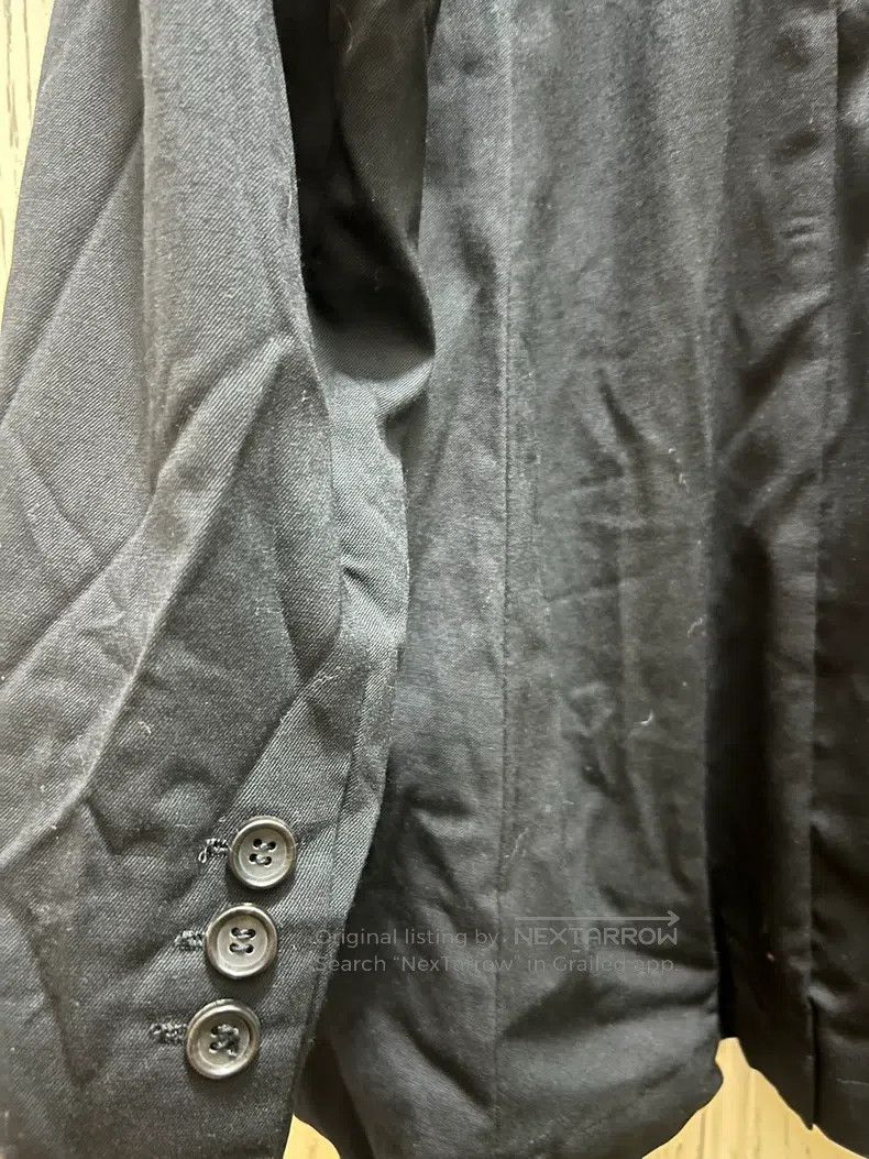 Comme des Garcons Comme des Garcons Black blazer jacket Size S / US 4 / IT 40 - 6 Thumbnail