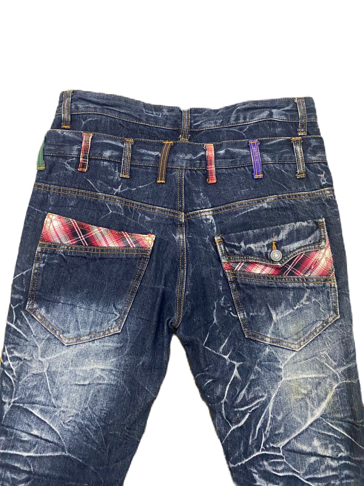 If Six Was Nine NYLAUS ROOT DESIGN DOUBLE WAIST STYLE CROOPED SEDITIONARIES Size US 31 - 5 Thumbnail