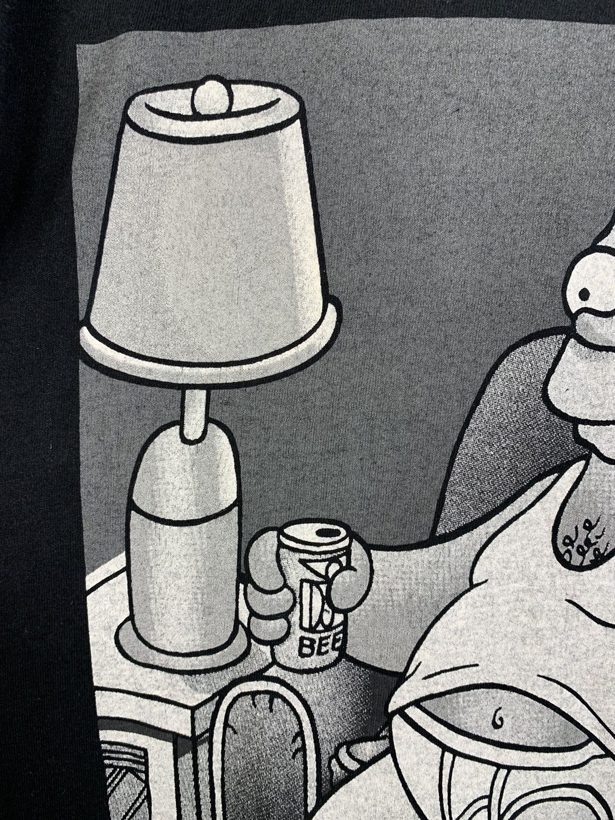 The Simpsons × Vintage Vintage 90’s Homer Simpson Single Stitch T-Shirt Size US S / EU 44-46 / 1 - 8 Thumbnail