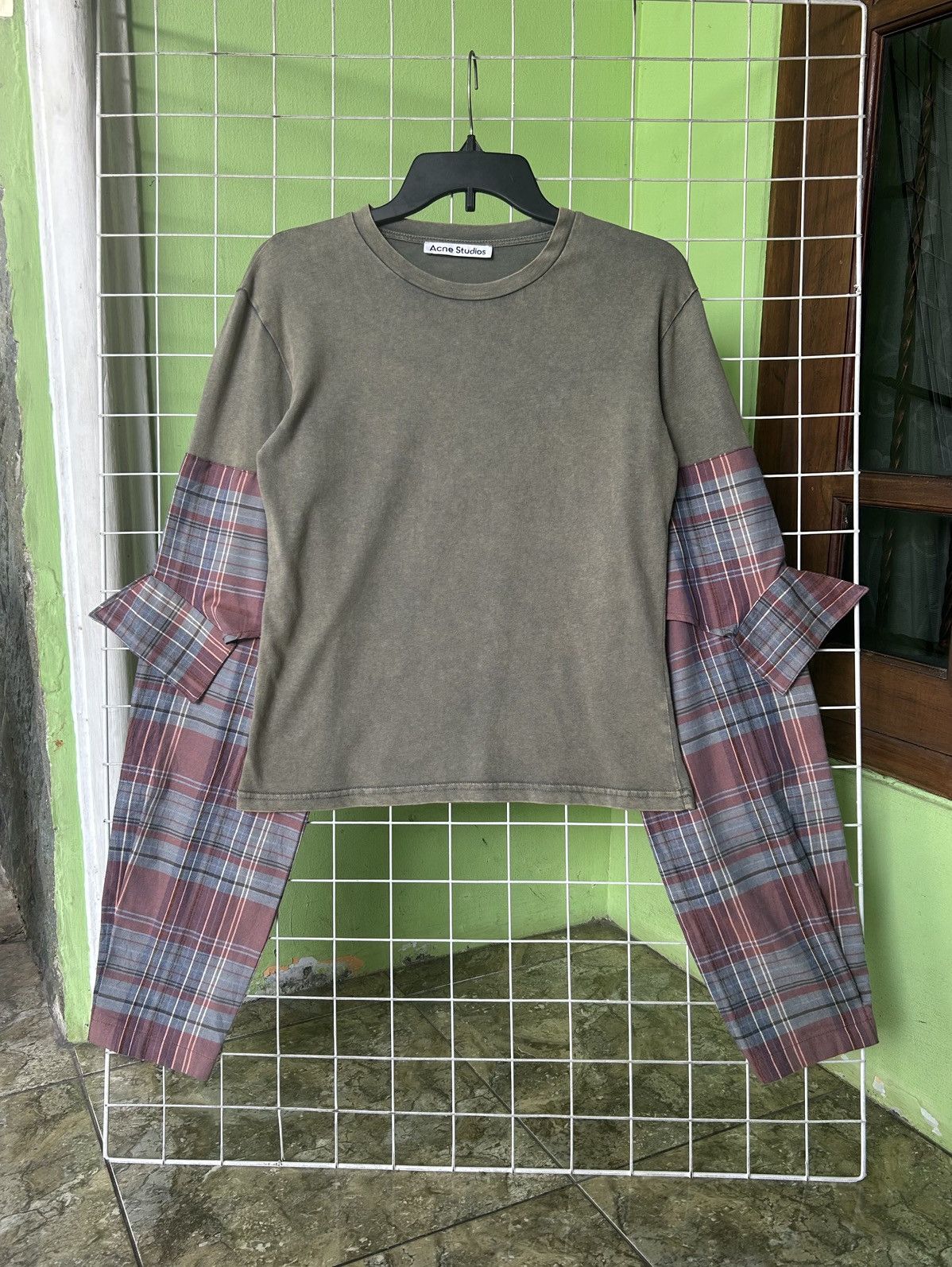 Acne Studios Acne Studios Constructed flannel sleeves Size US M / EU 48-50 / 2 - 1 Thumbnail