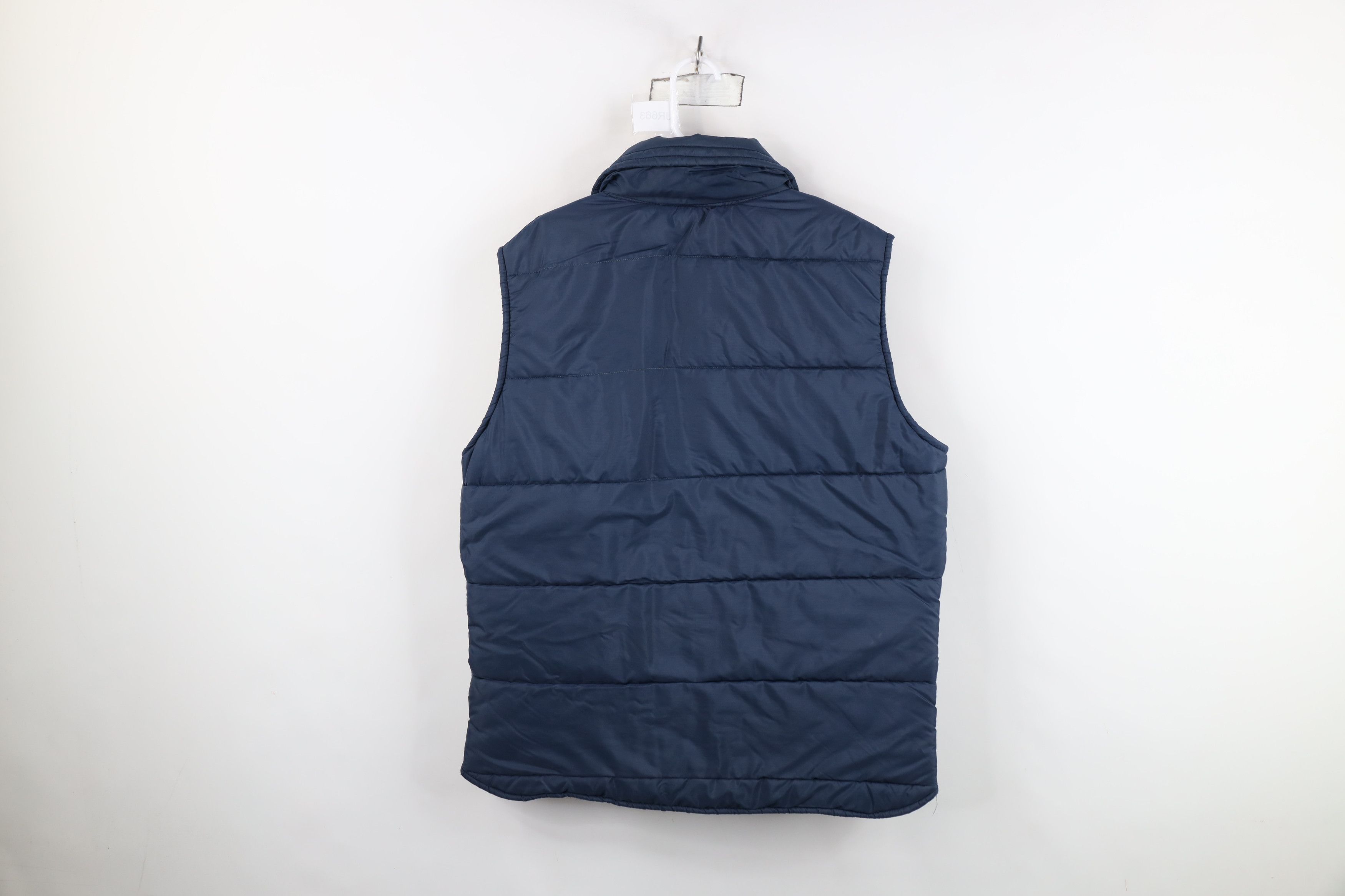 Vintage Vintage 70s Streetwear Faded Button Puffer Vest Jacket Size US L / EU 52-54 / 3 - 12 Thumbnail