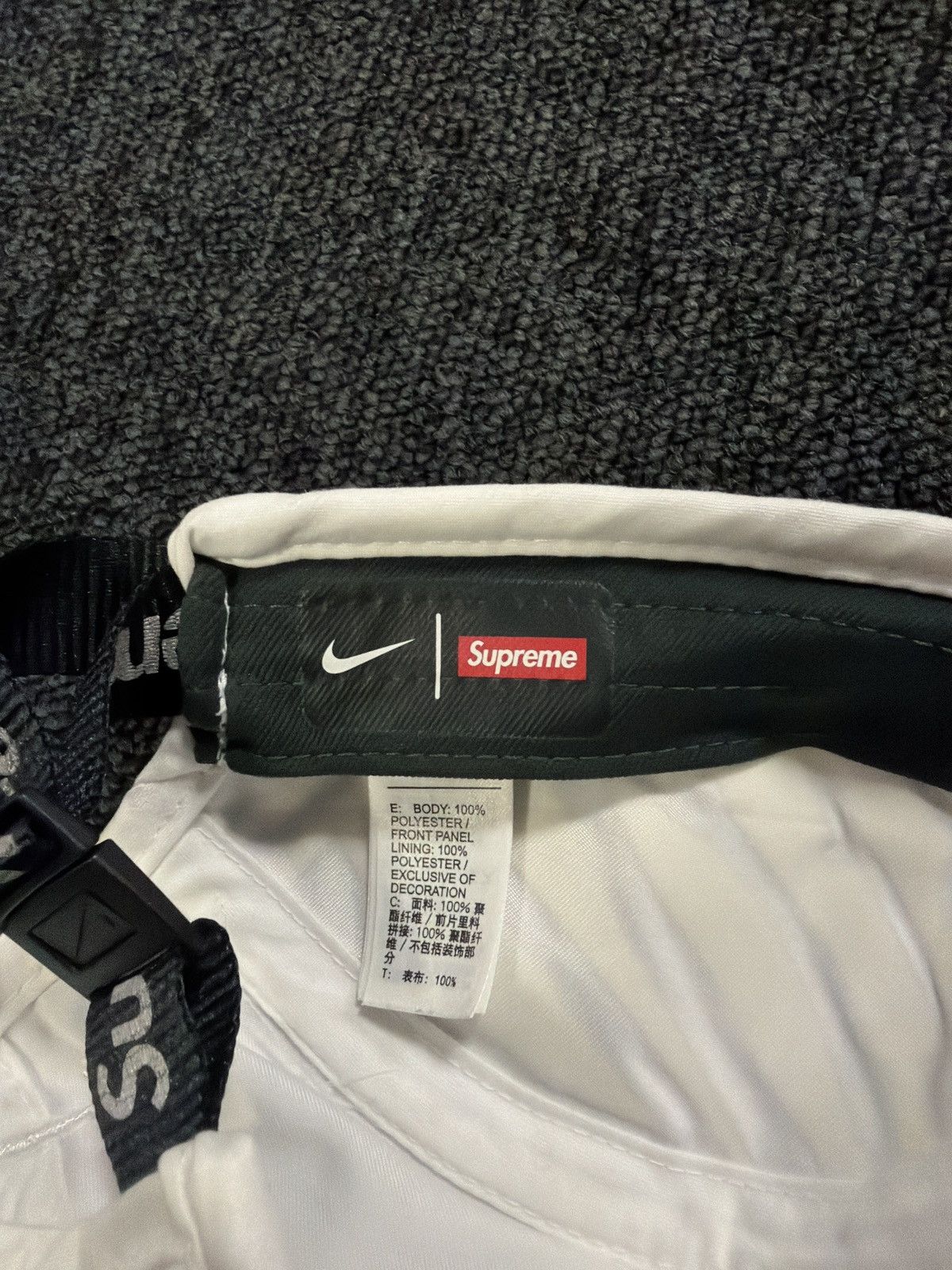 Nike × Supreme Supreme x Nike White TN Air Max Plus Cap / Hat Size ONE SIZE - 11 Thumbnail
