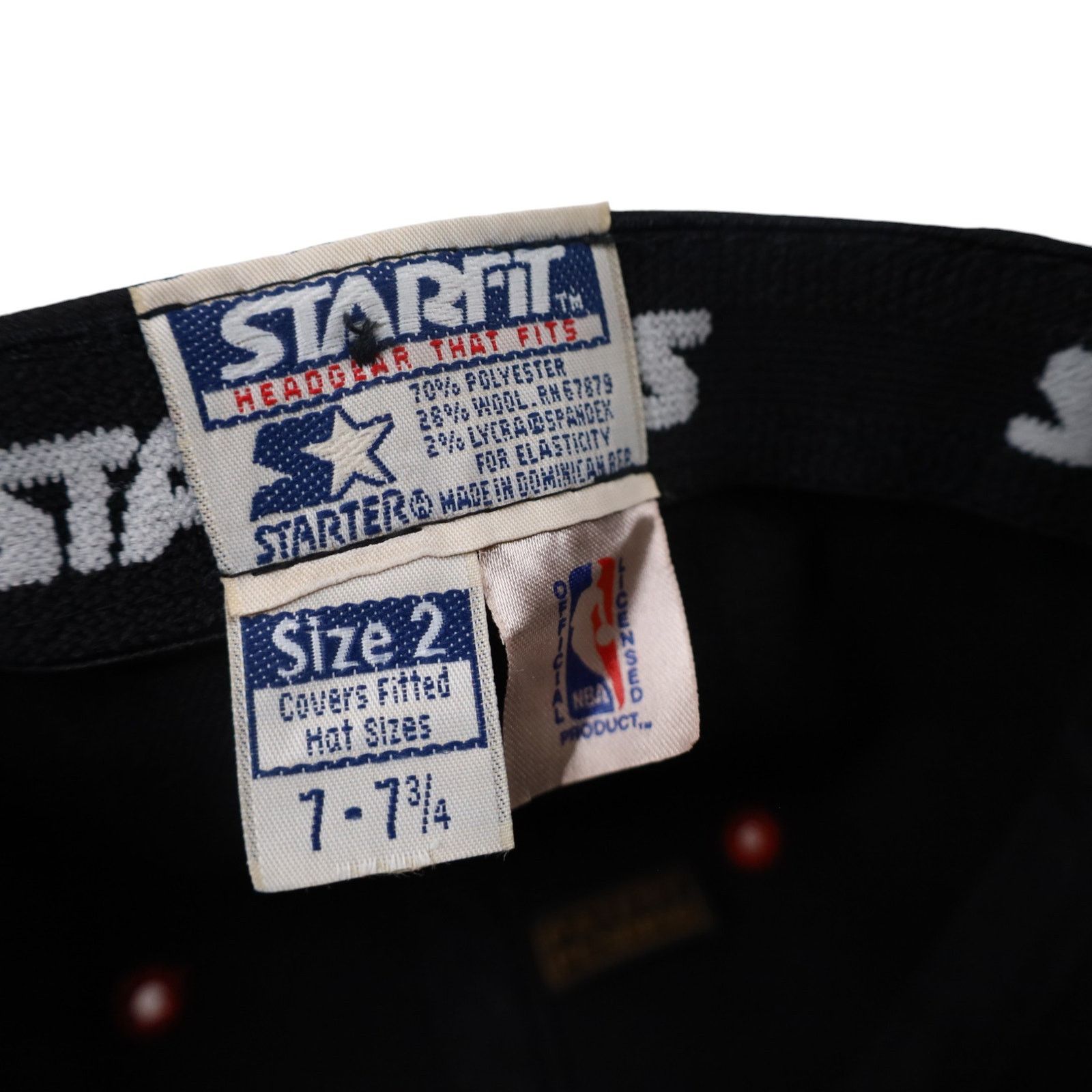 NBA × Starter VTG Starter Portland Blazers Western Conference Fitted Hat Size ONE SIZE - 7 Thumbnail