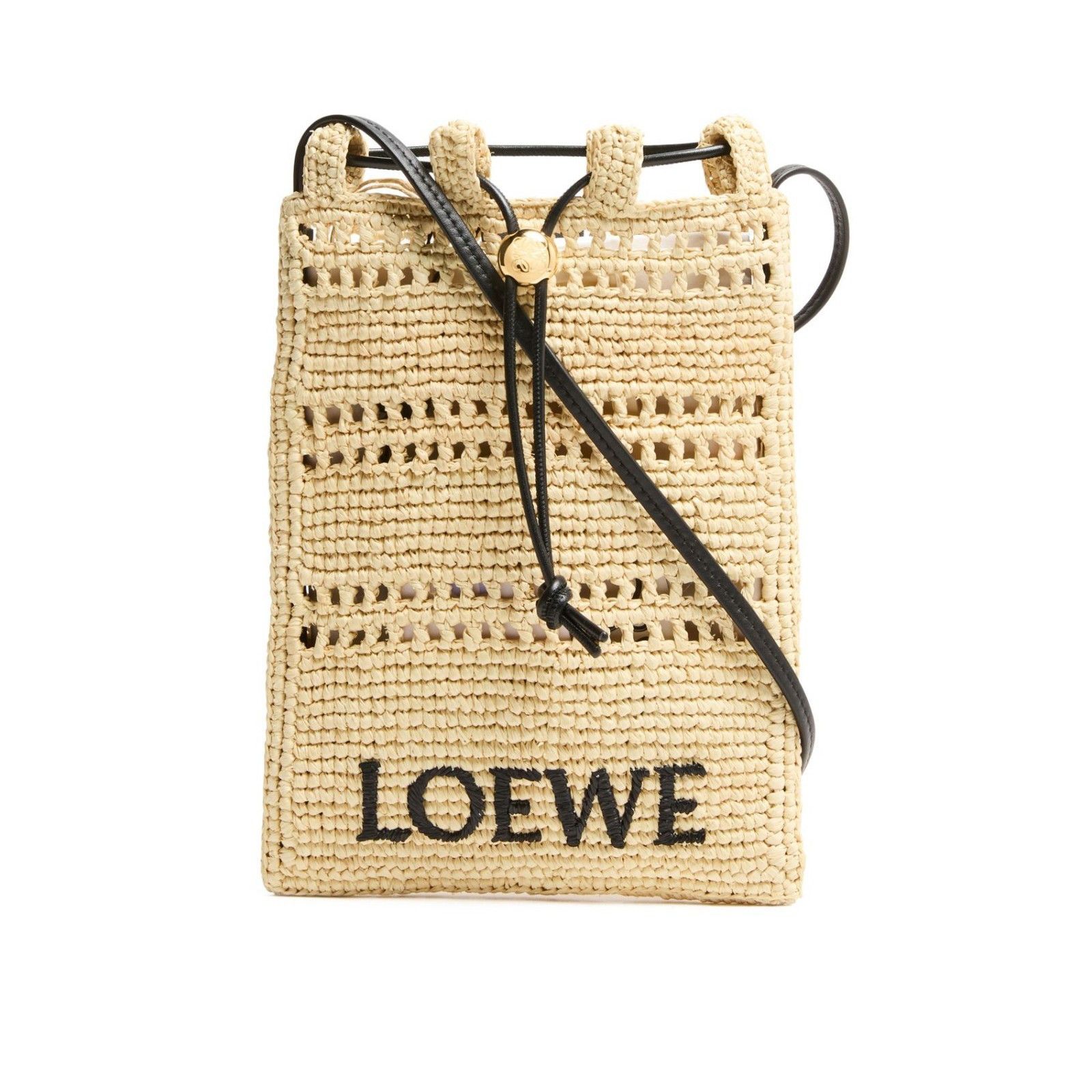Loewe LOEWE Natural Raffia Pouch Bag New & Authentic Size ONE SIZE - 1 Thumbnail