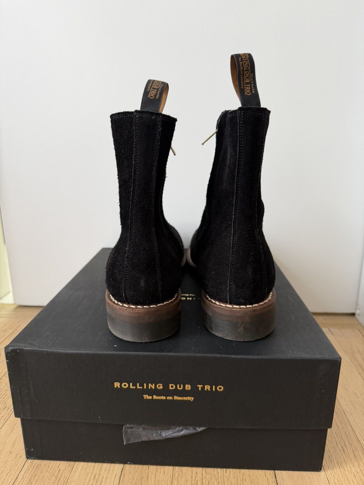 Rolling Dub Trio Rolling Dub Trio Casper Black Oiled Suede (US 9.5) Size US 9.5 / EU 42-43 - 3 Thumbnail